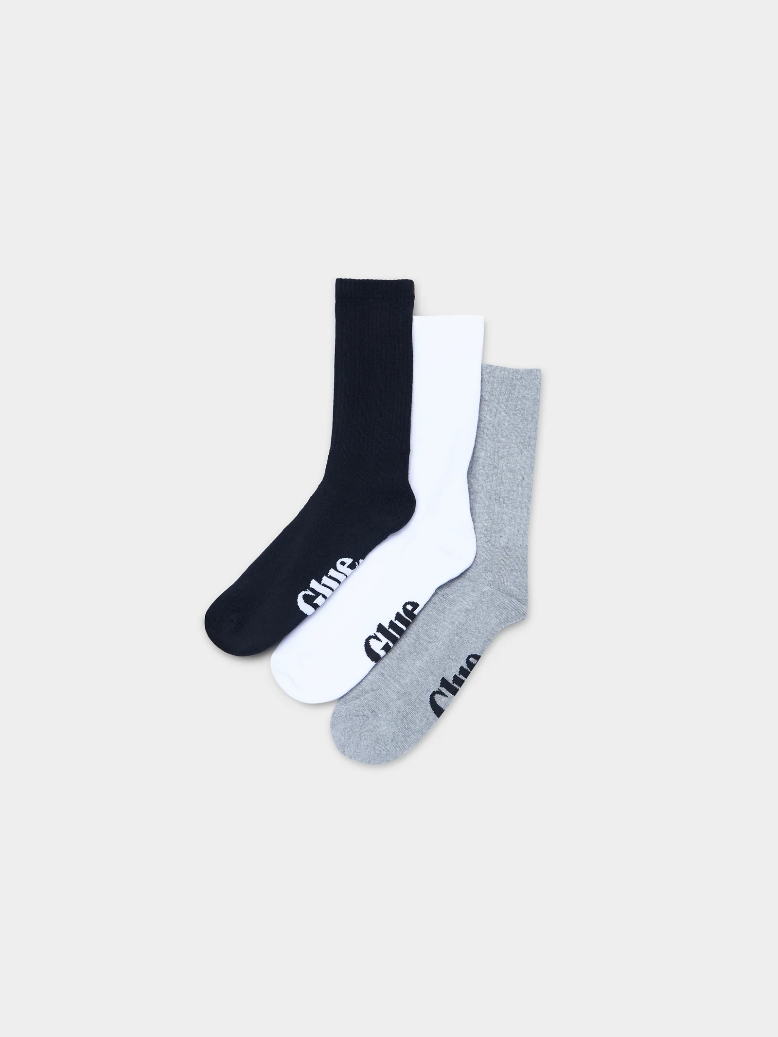 Glue 3 Pack Multi Colour Sock Crew - Image 2