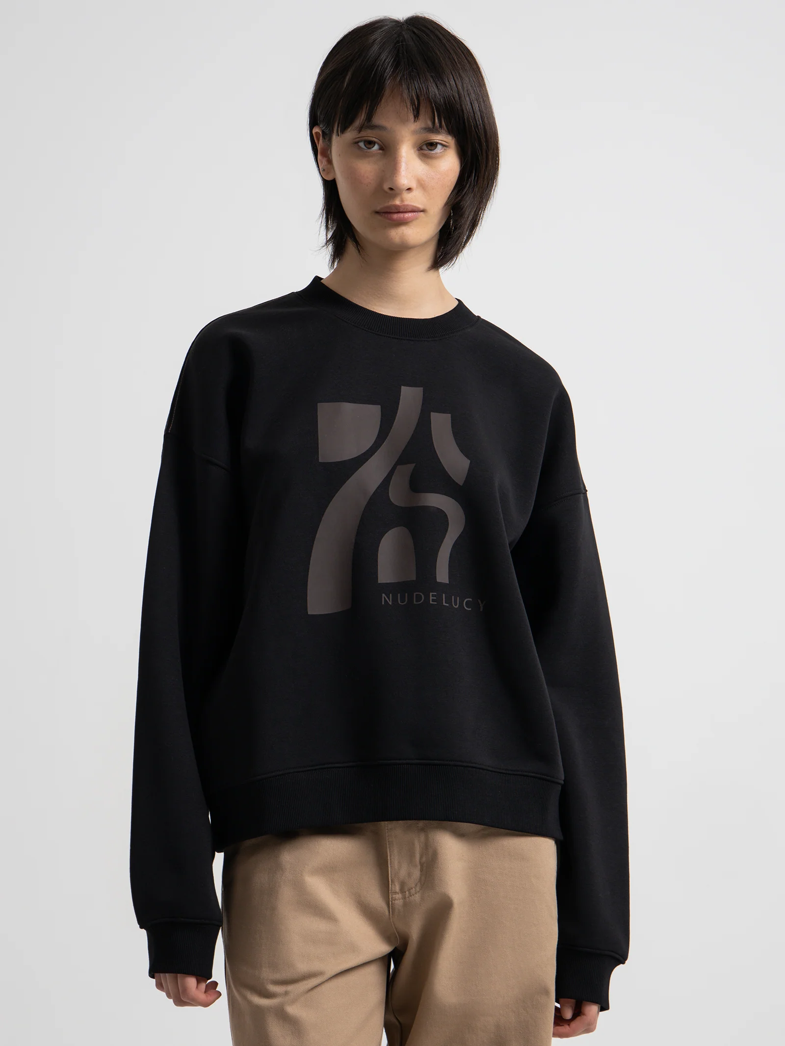 Goya Oversized Crew Sweater