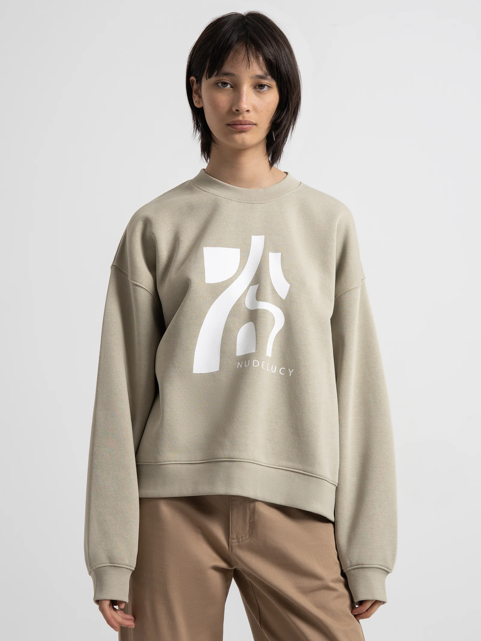 Goya Oversized Crew Sweater