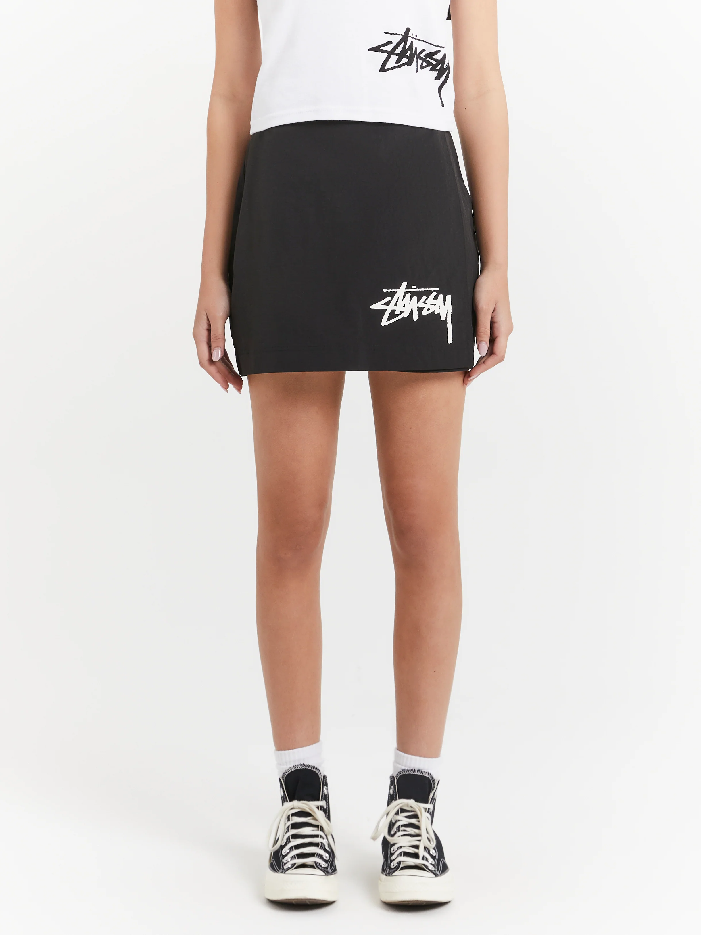 Graffiti Wrap Skirt