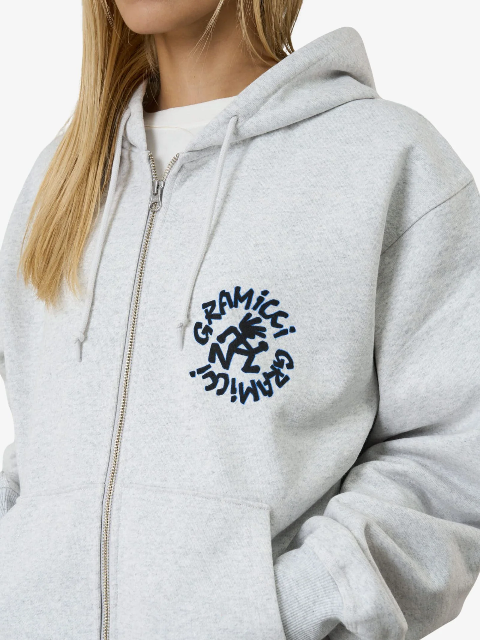 Running Man Zip Hooded Sweatshirt