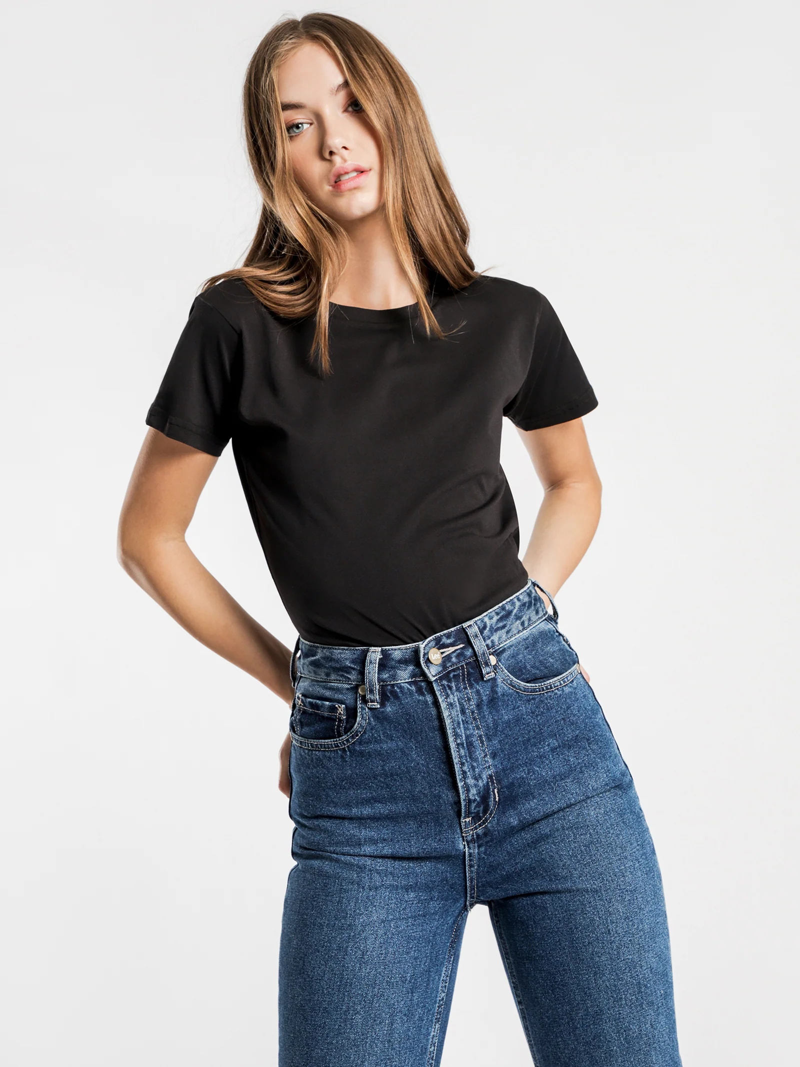 Harper Basic Crew Neck T-Shirt