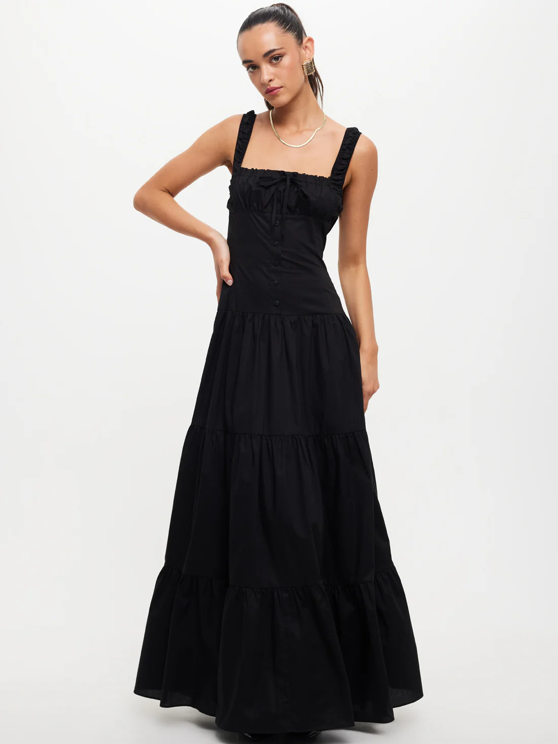Heart Shaped Maxi Dress
