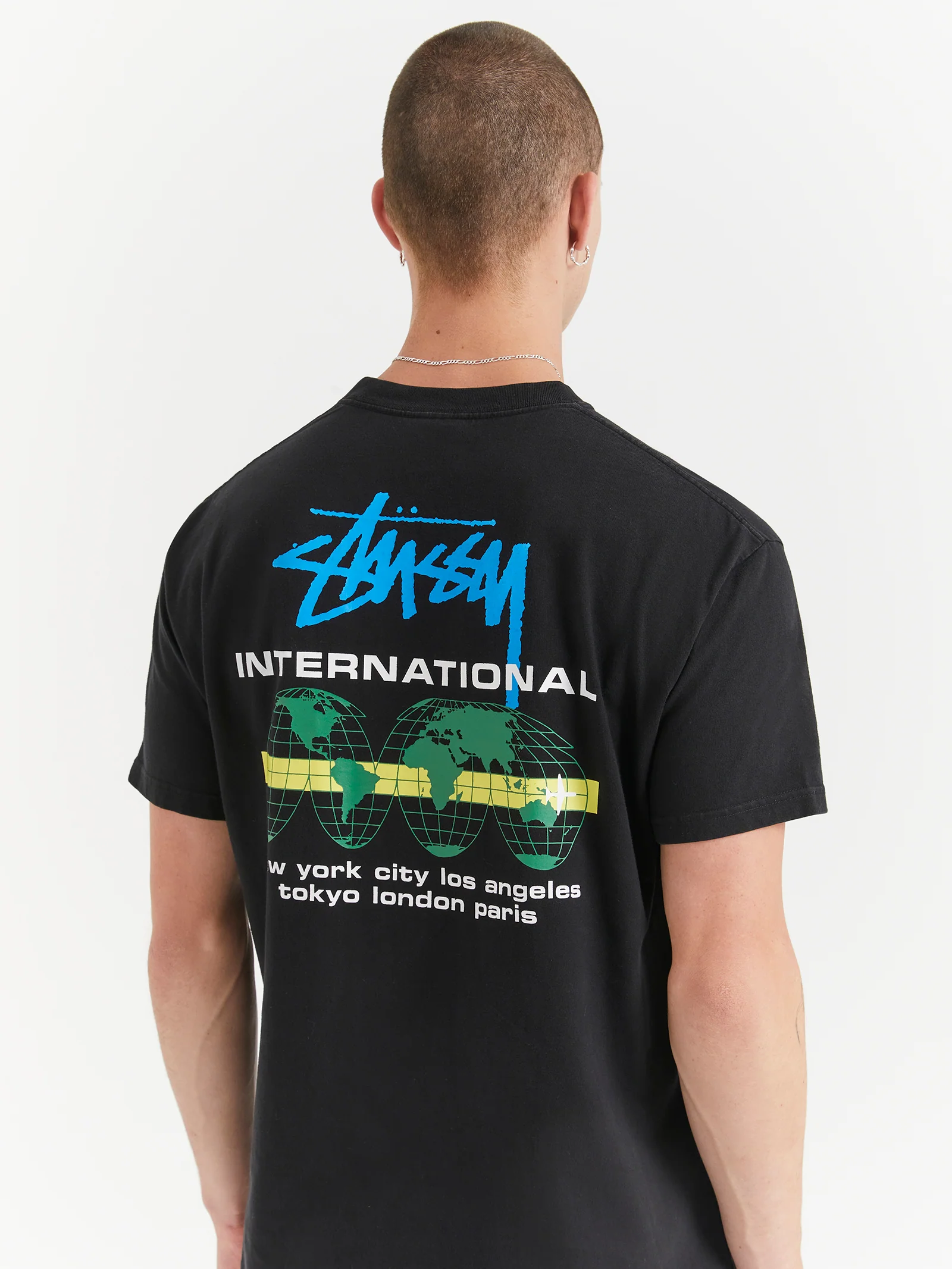 International Globe Heavyweight Short Sleeve T-Shirt