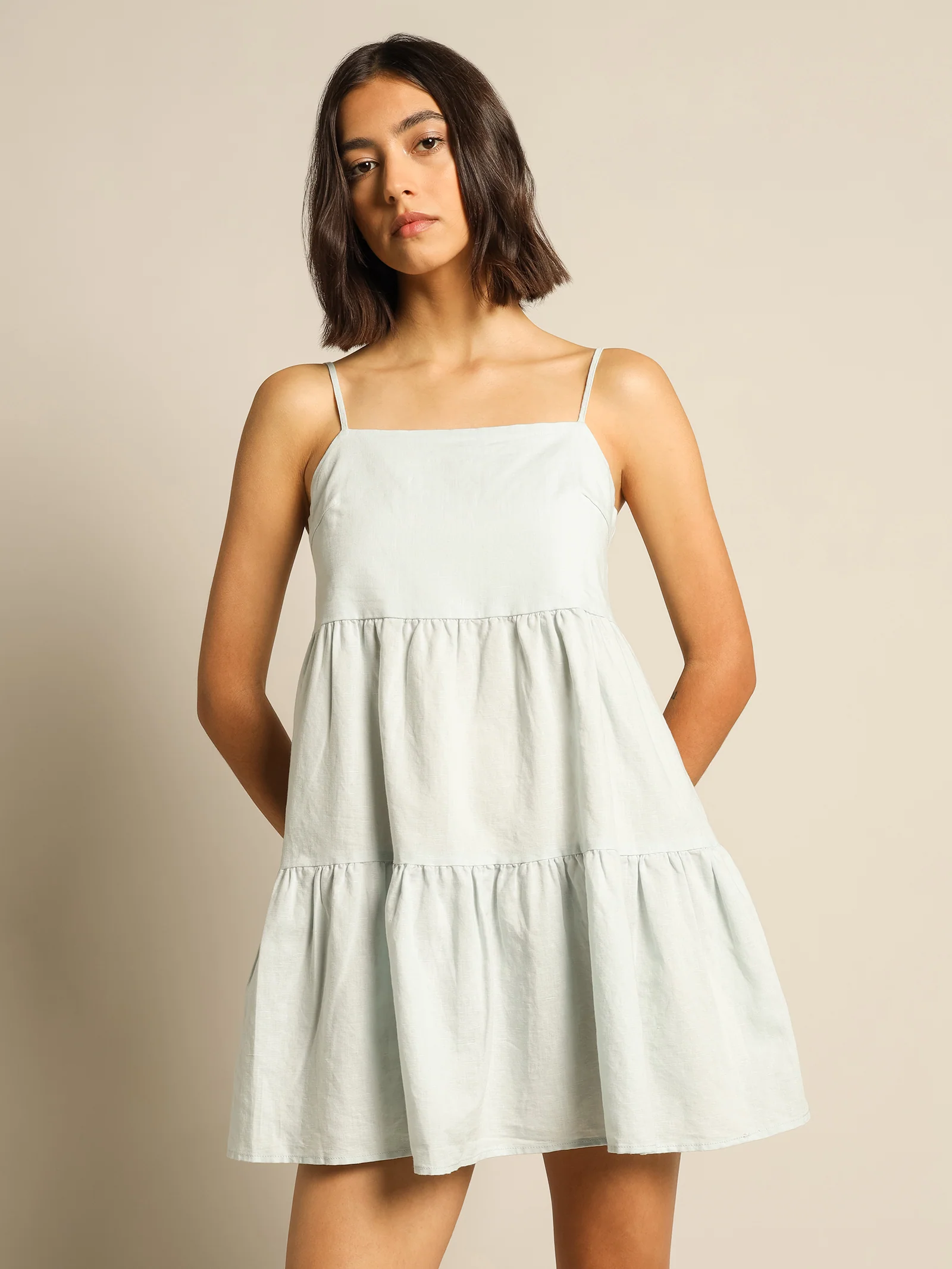 Jones Linen Mini Dress