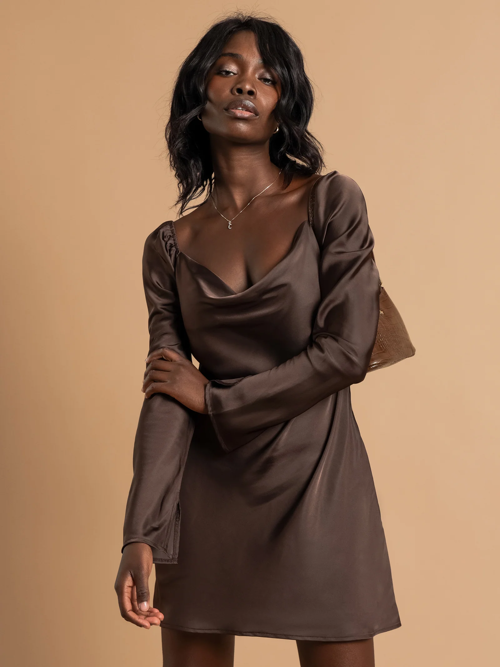Julia Satin Dress
