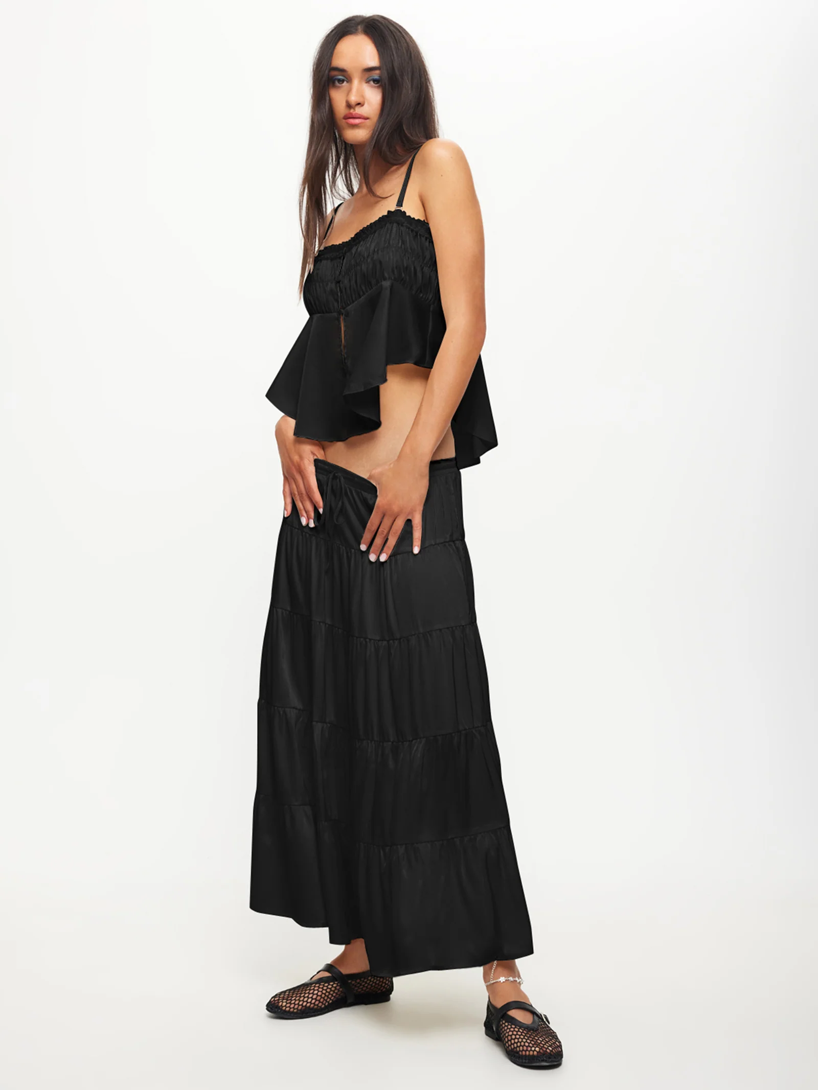 Keira Tiered Skirt - Image 2