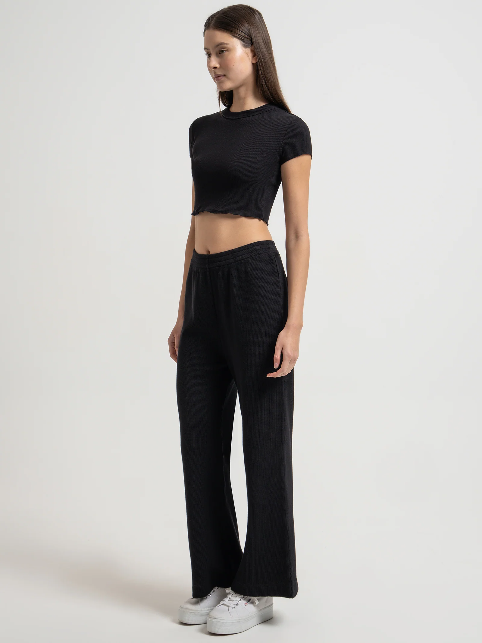 Kin Waffle Culottes - Image 3