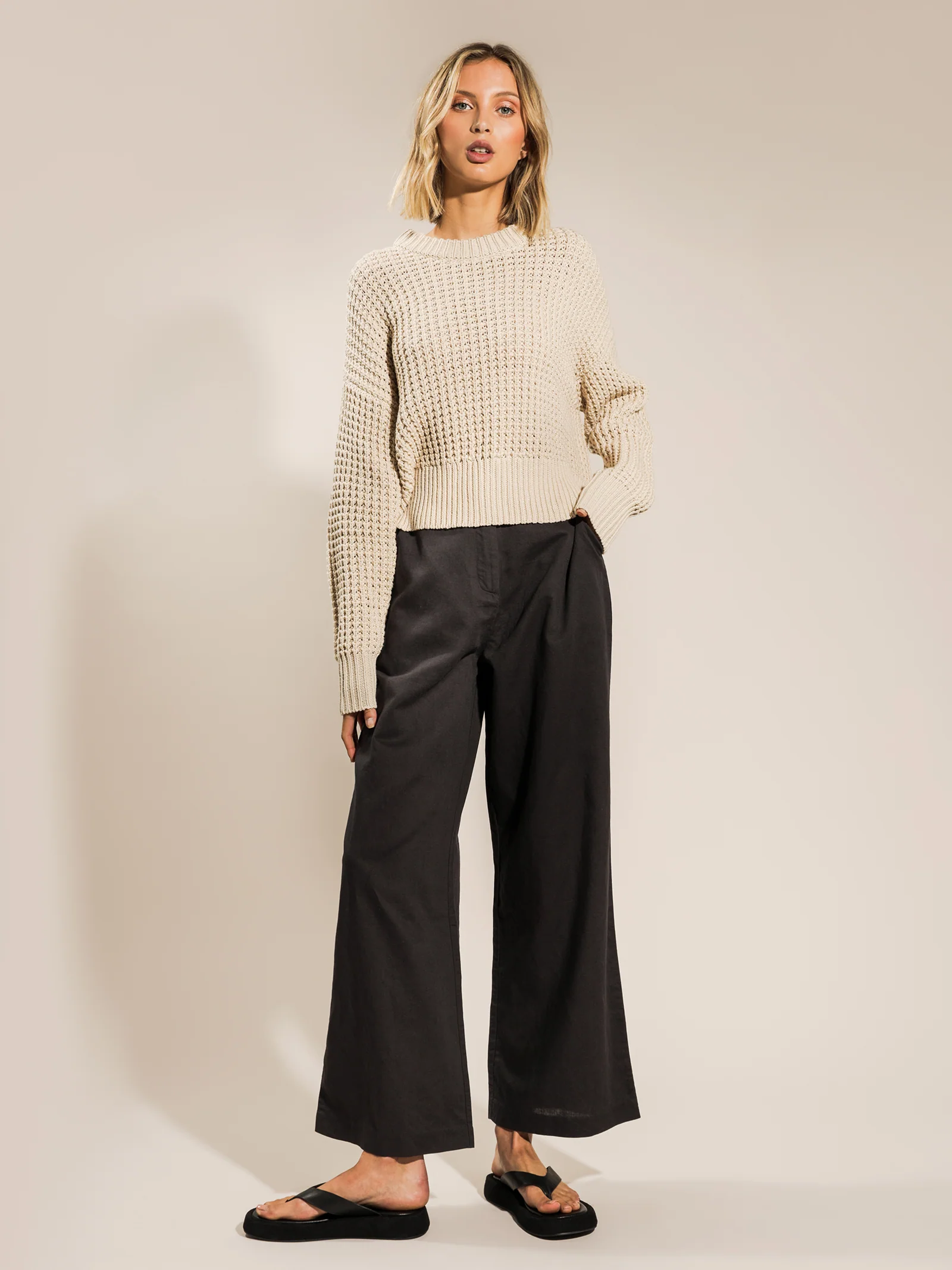 Kora Wide Leg Pants - Image 2