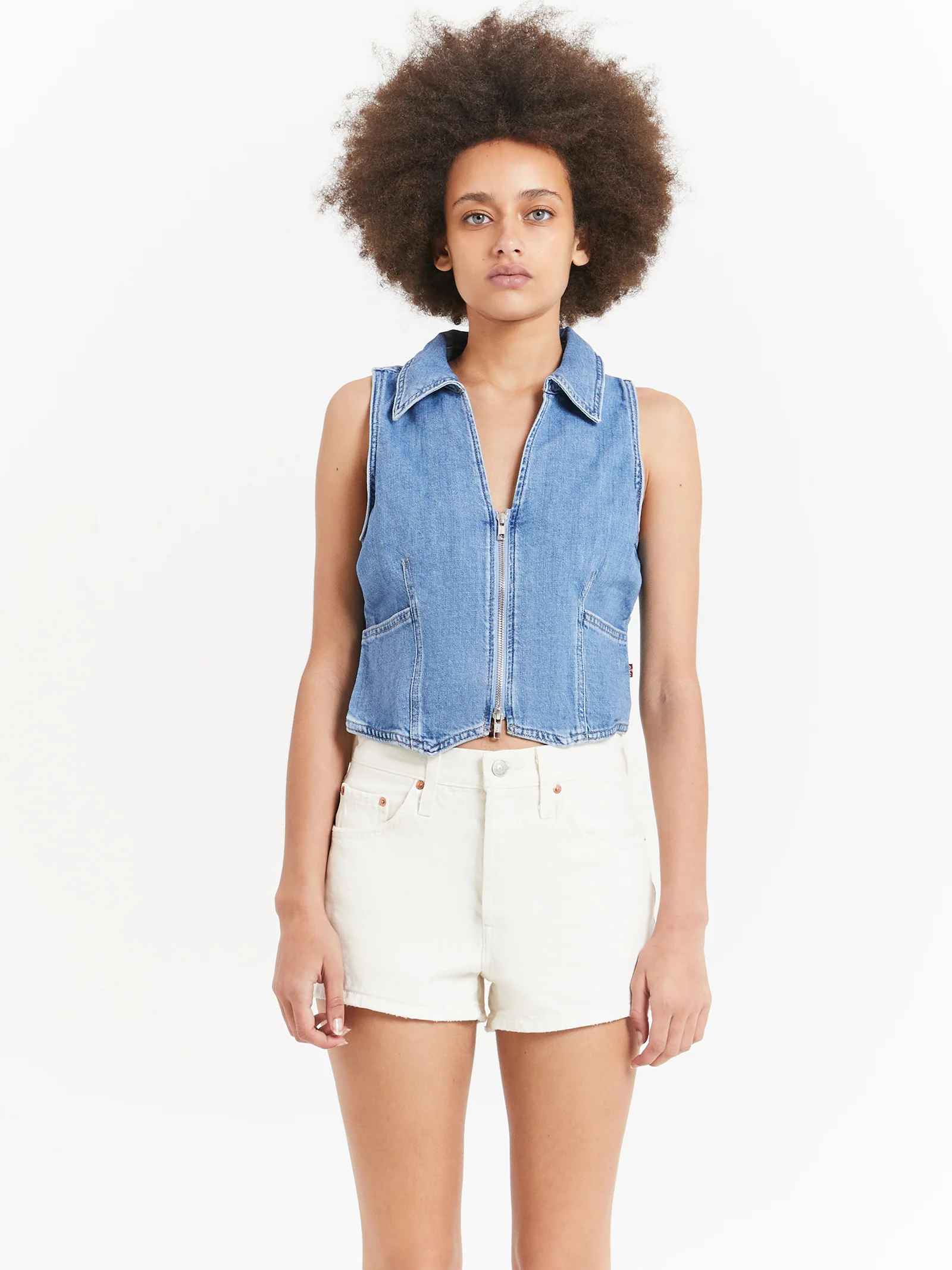 Lilou Denim Vest