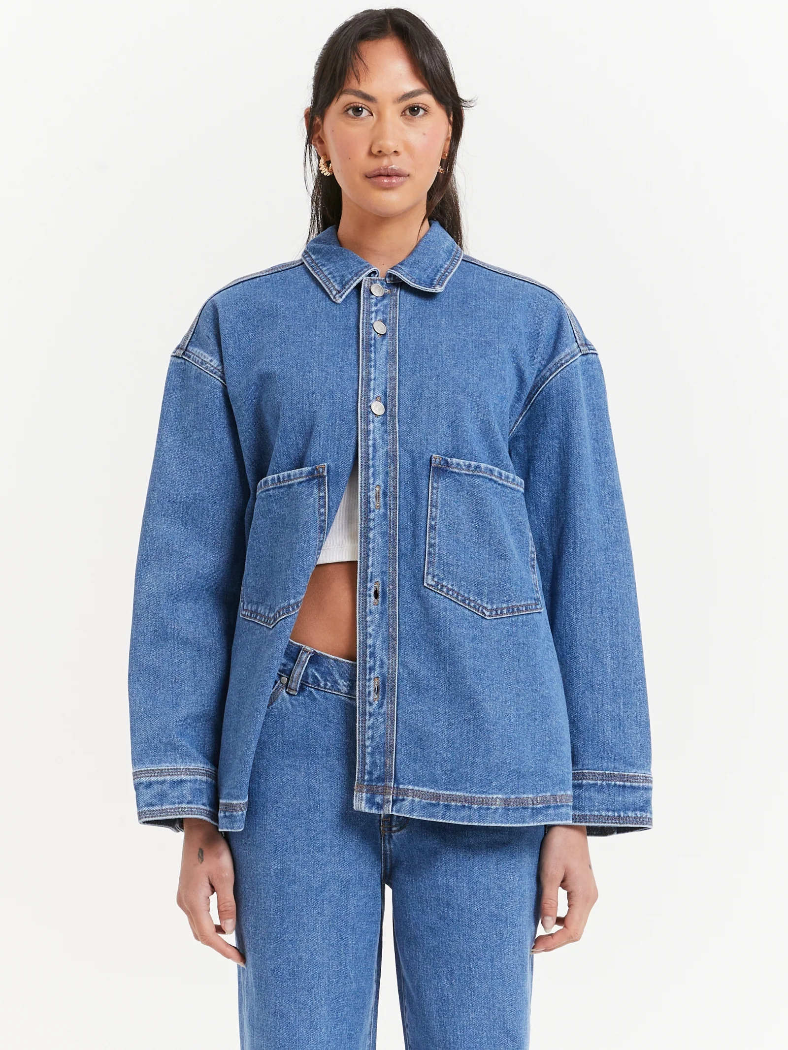 Lima Denim Shacket