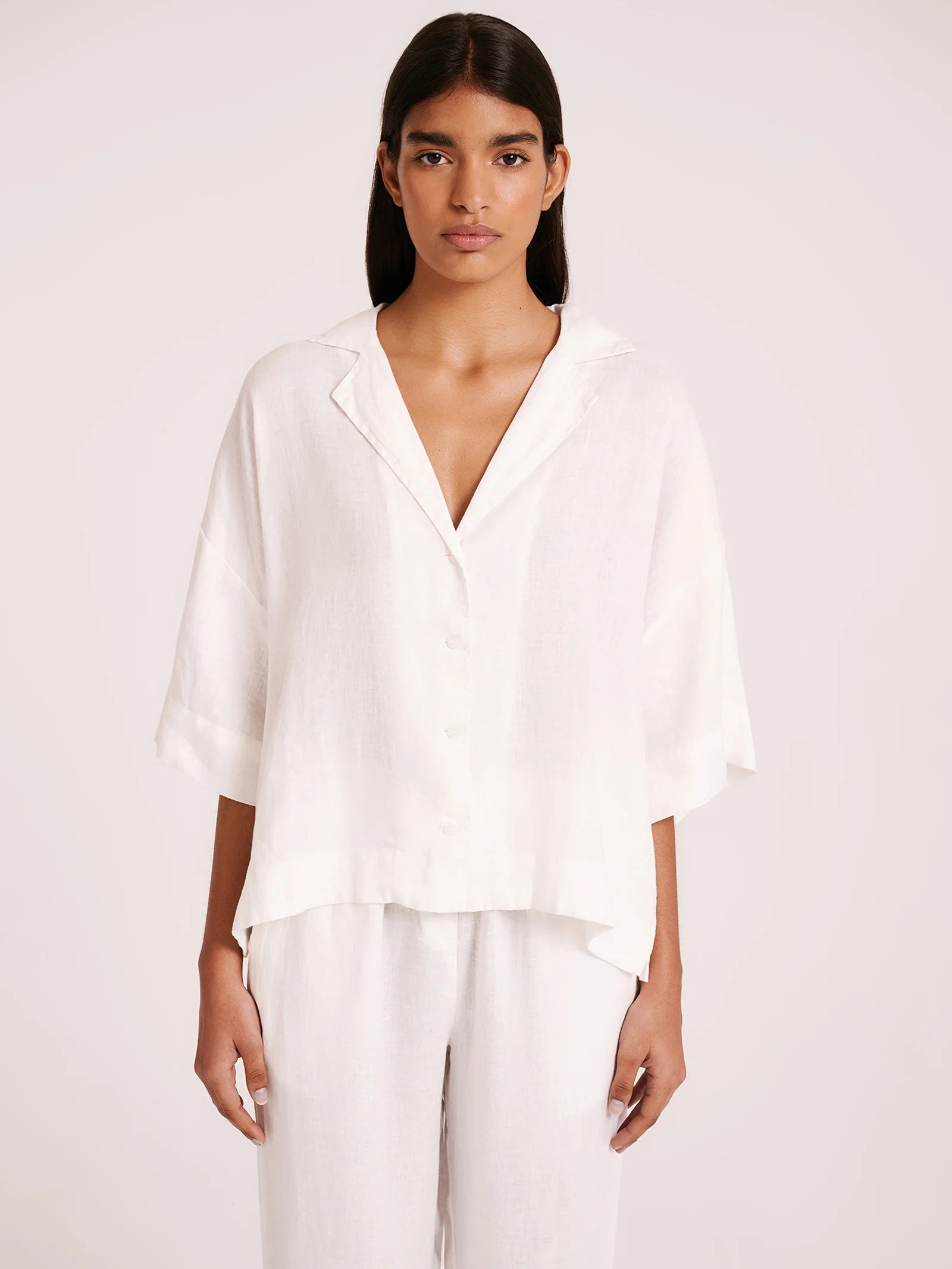 Linen Lounge Shirt