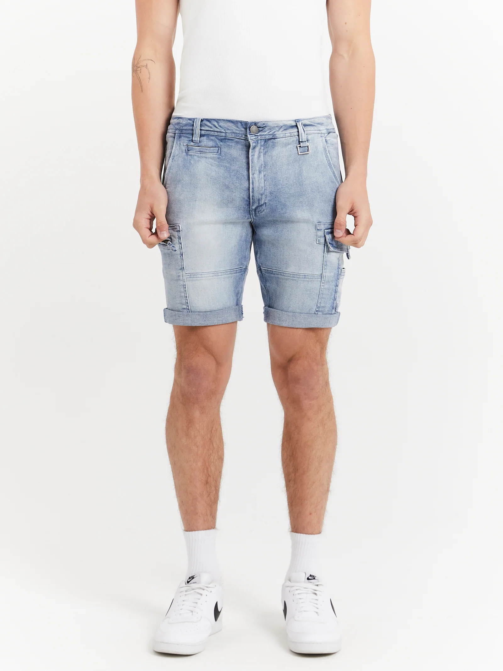Lione Denim Shorts
