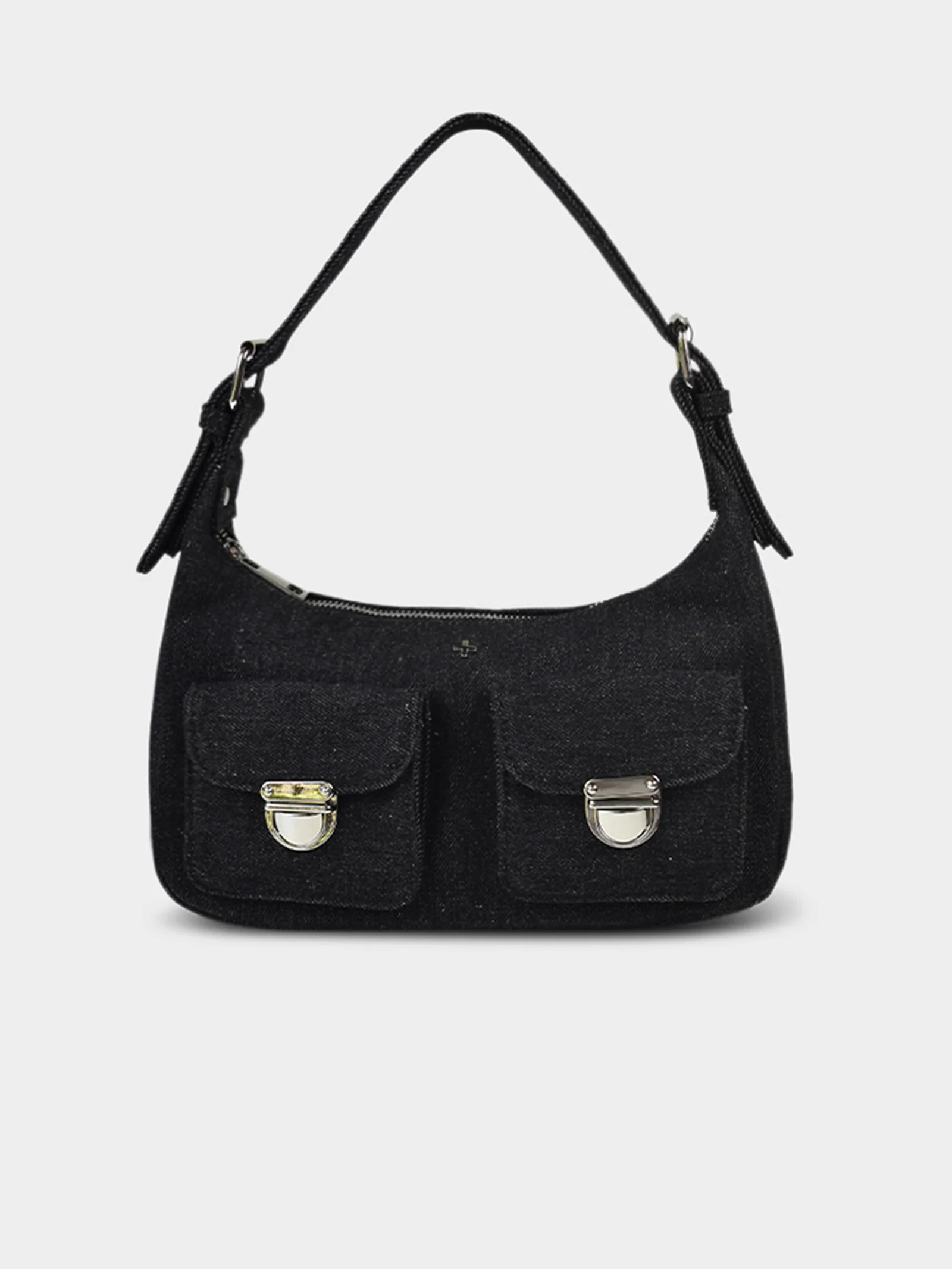Livi Denim Shoulder Bag