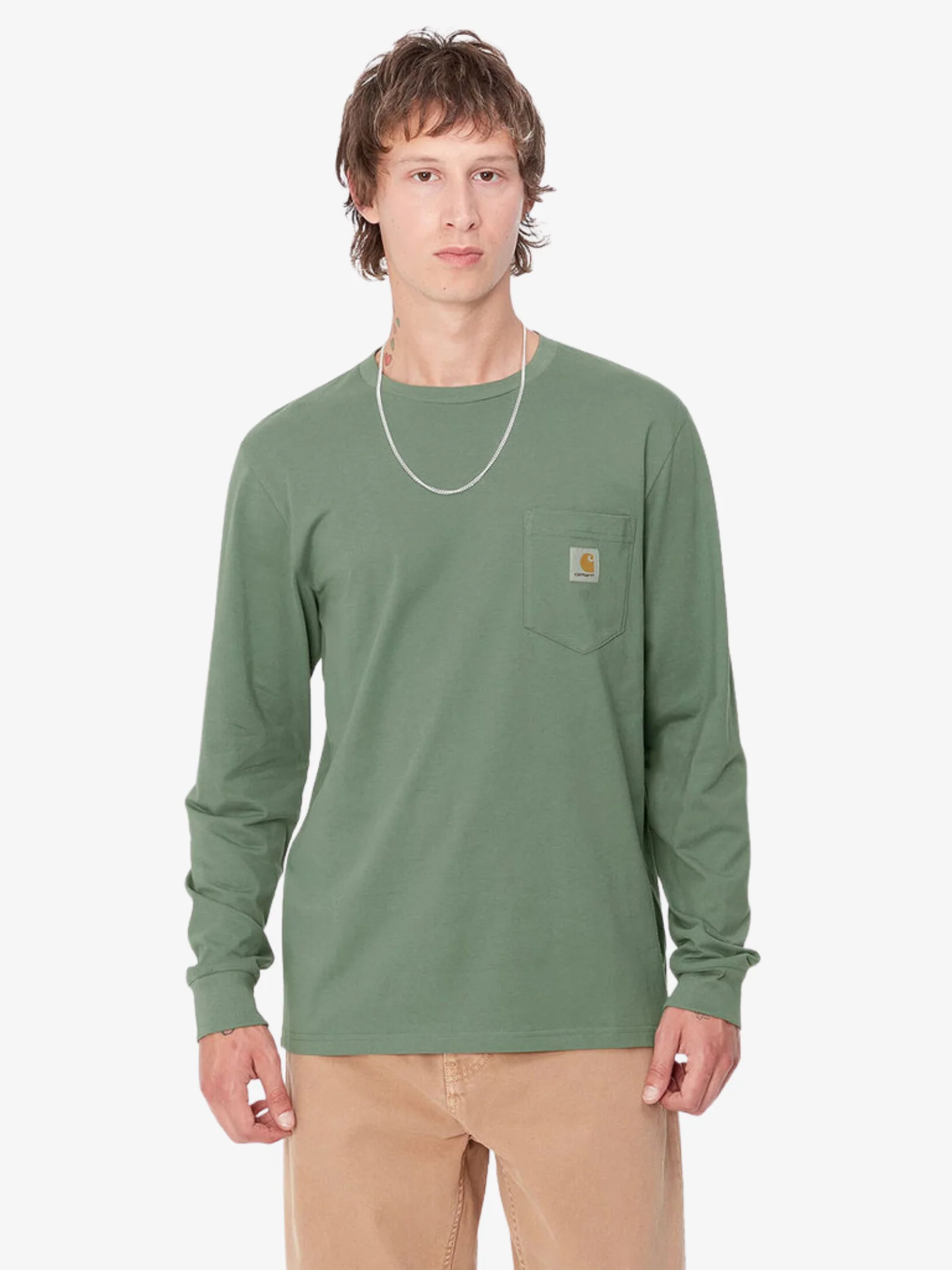 Long Sleeve Pocket T-Shirt