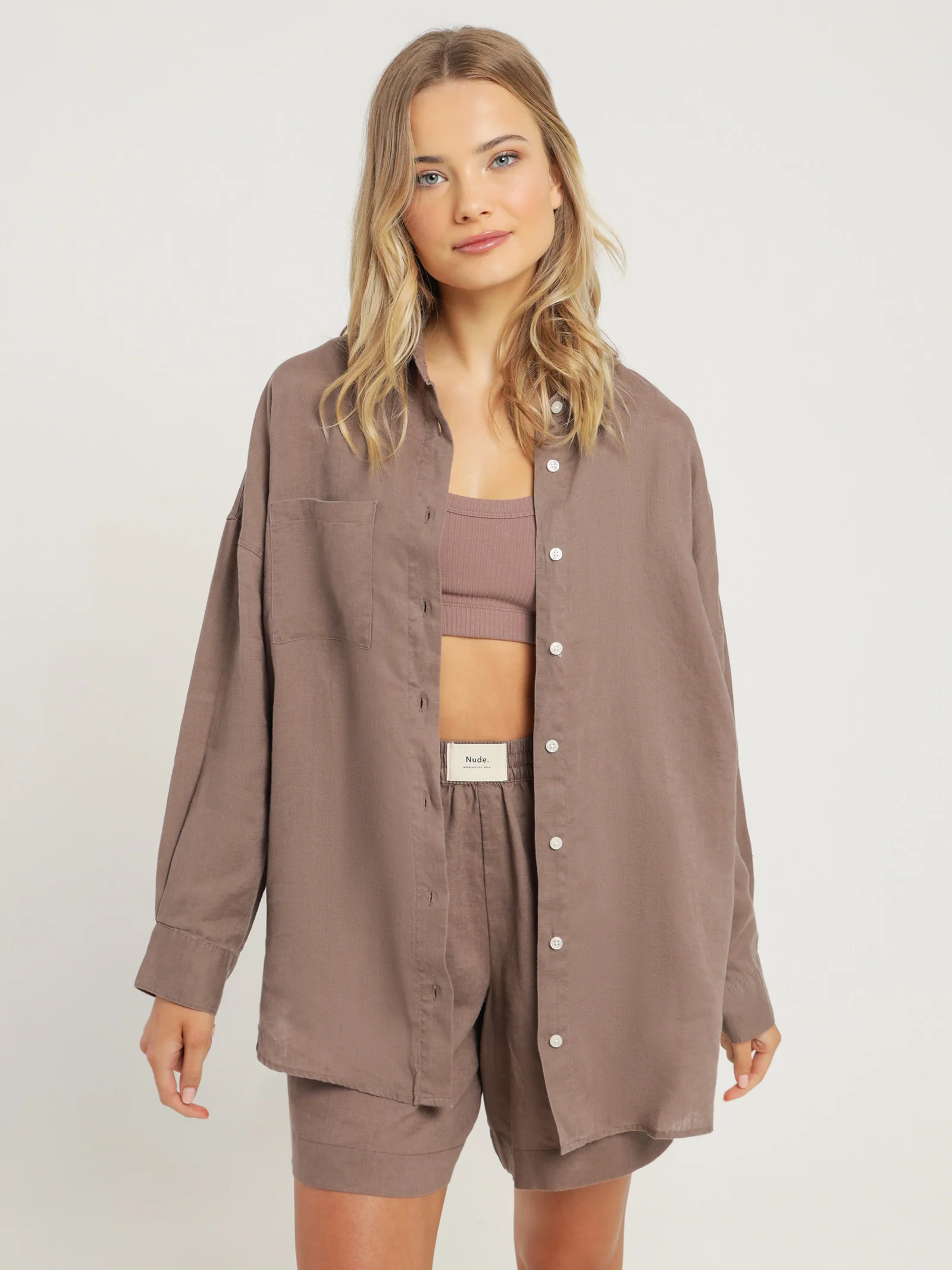 Lounge Heritage Linen Shirt