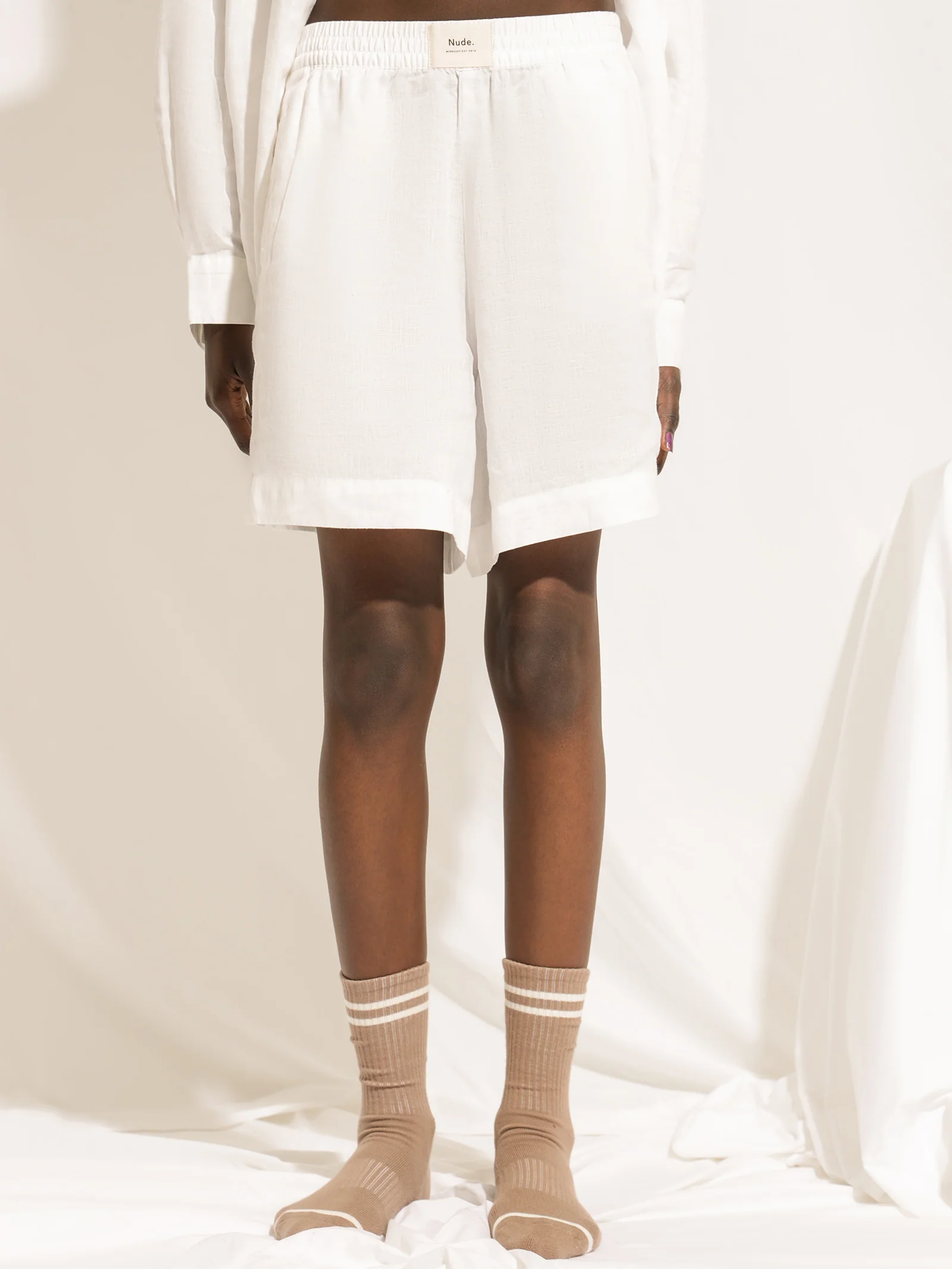 Lounge Heritage Linen Shorts