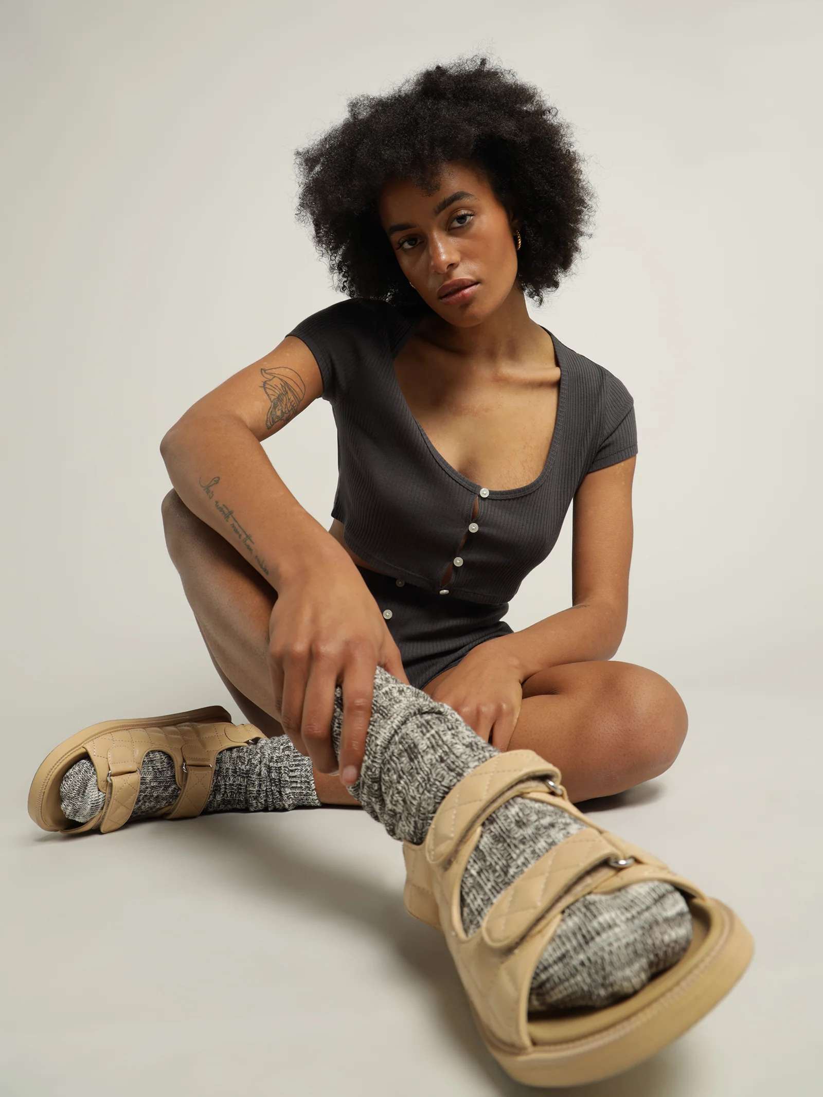 Lounge Knit Socks - Image 2