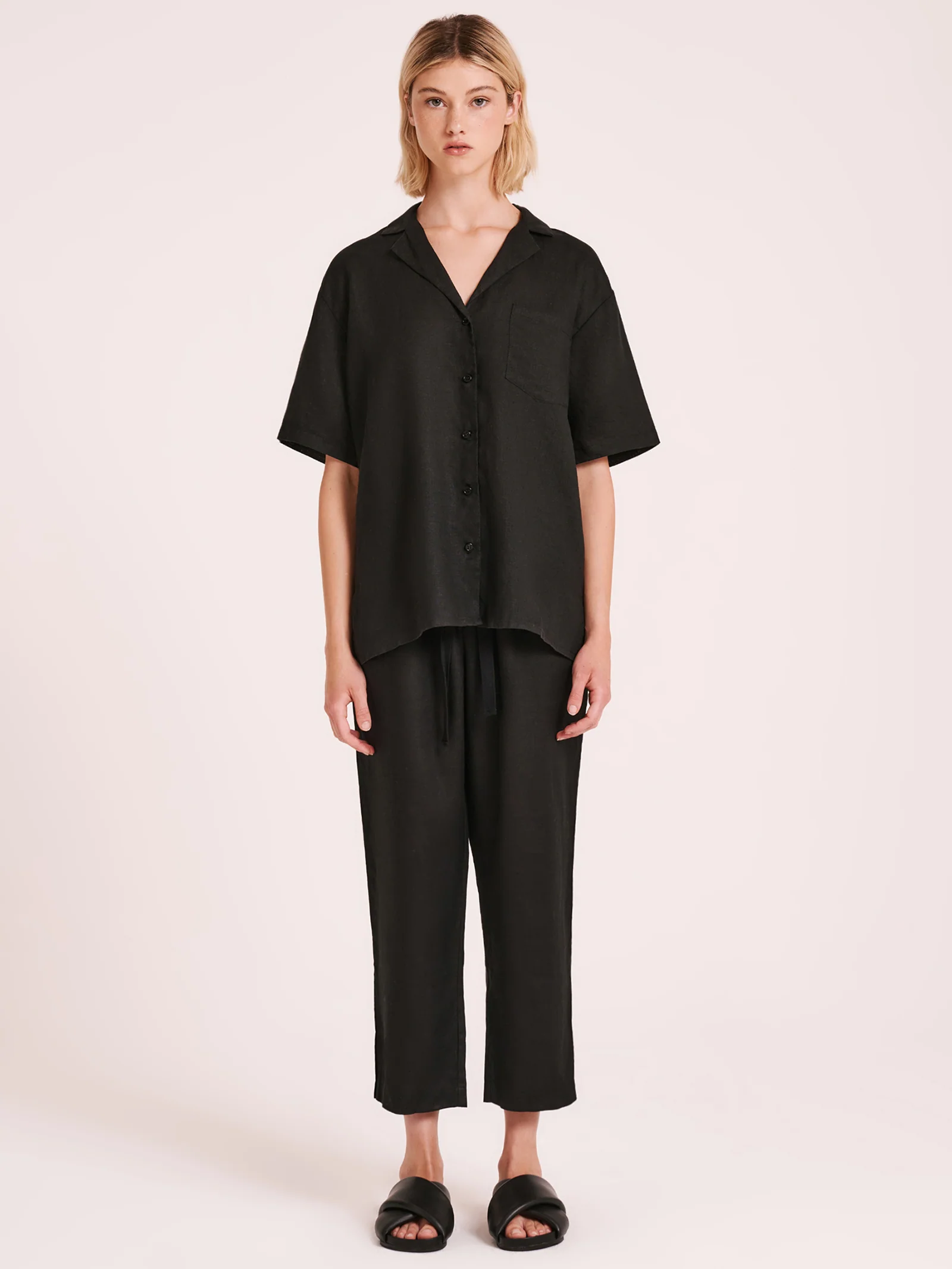 Lounge Linen Travel Shirt