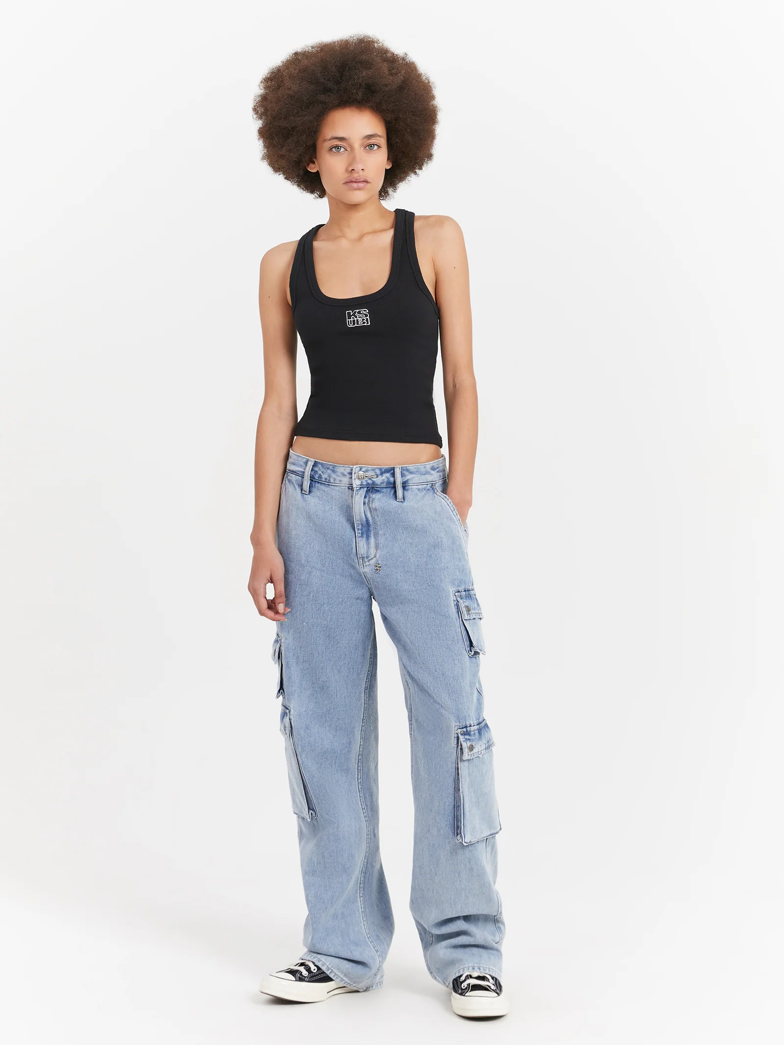 Low Rider Cargo Jeans