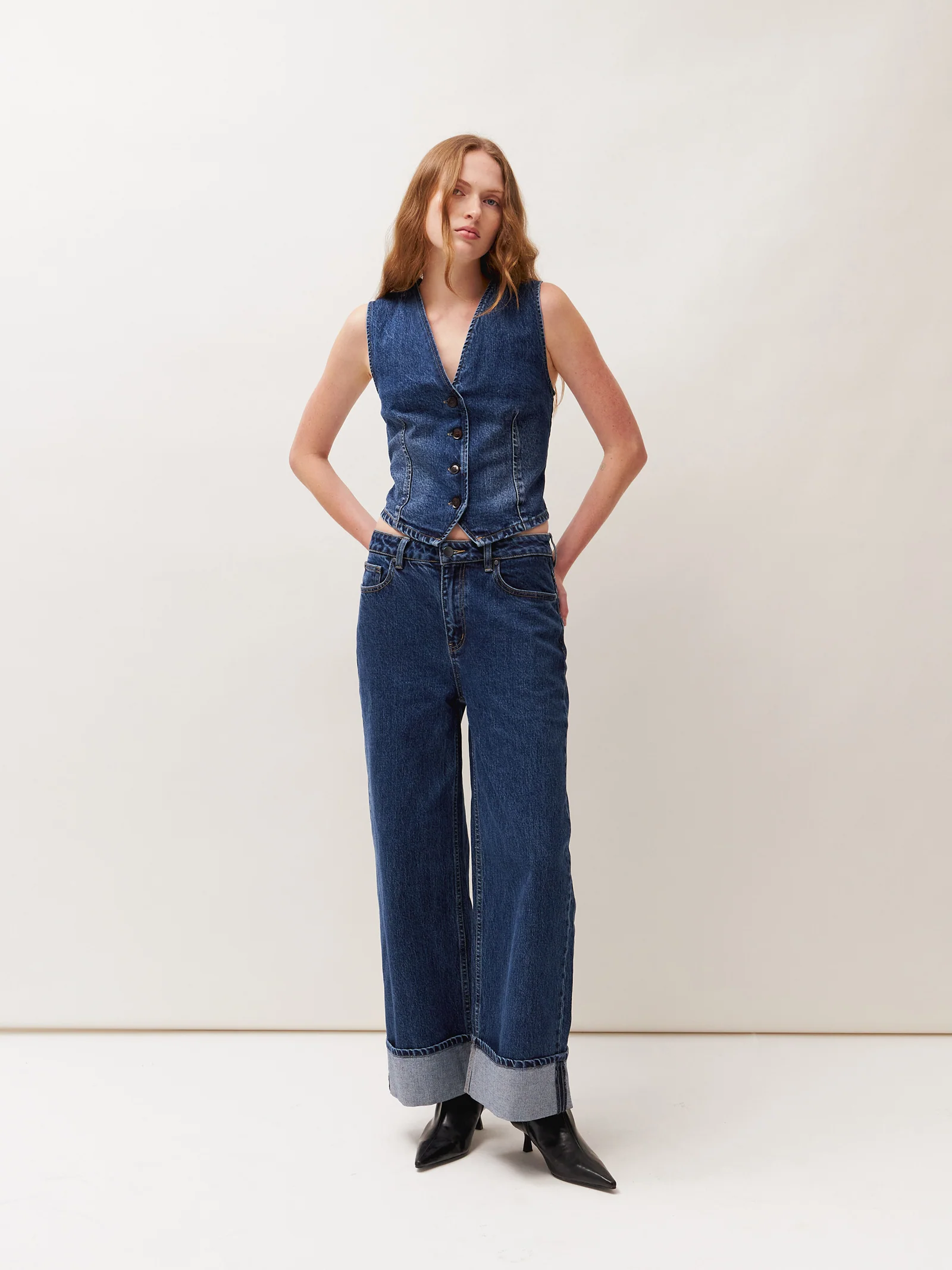 Tia Denim Vest