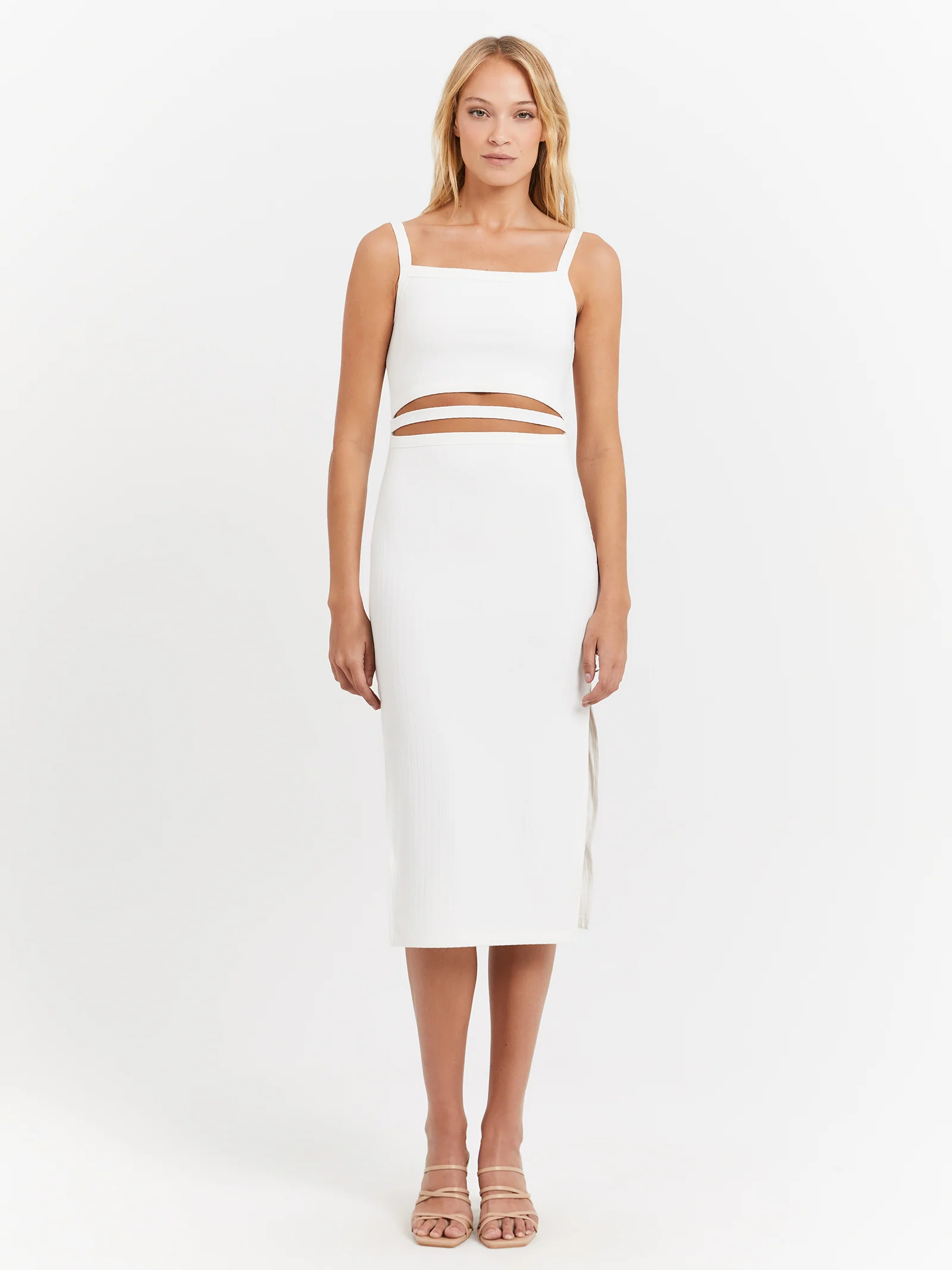 Maddox Rib Midi Dress