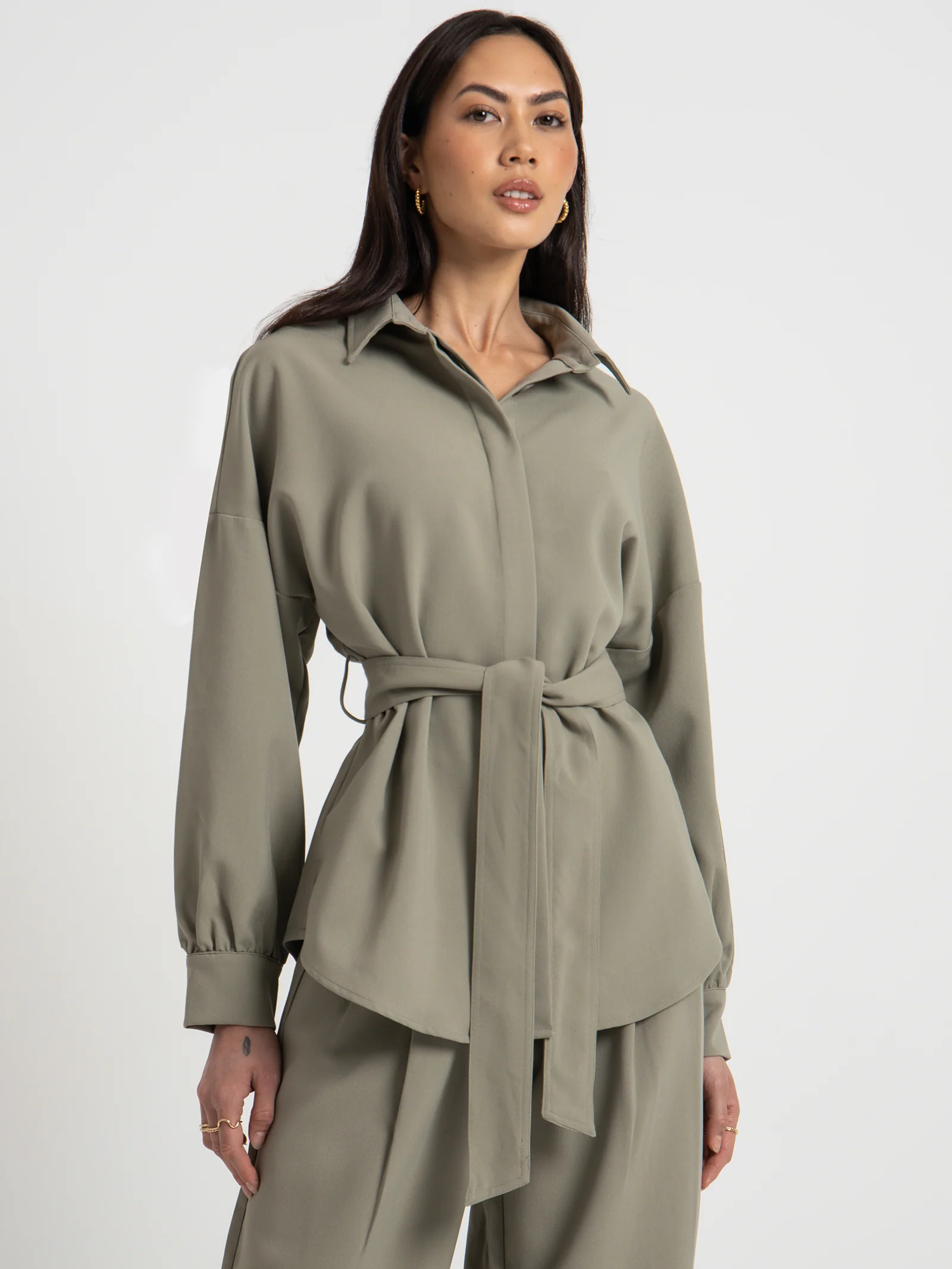 Manon Tie Front Shirt