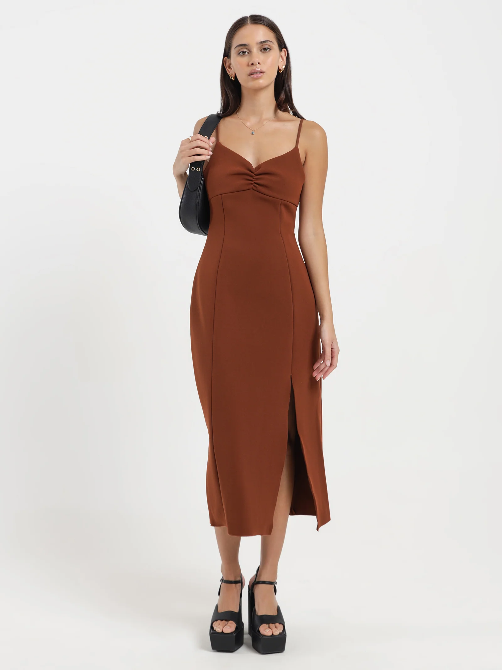 Martha Bonded Midi Dress