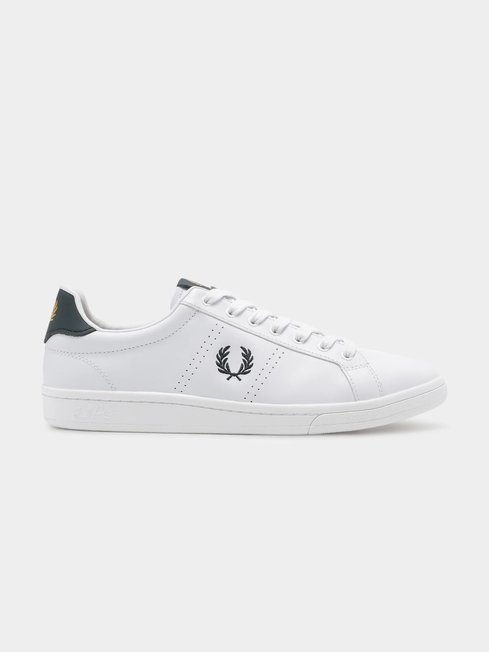 Mens B721 Leather Tab Sneakers