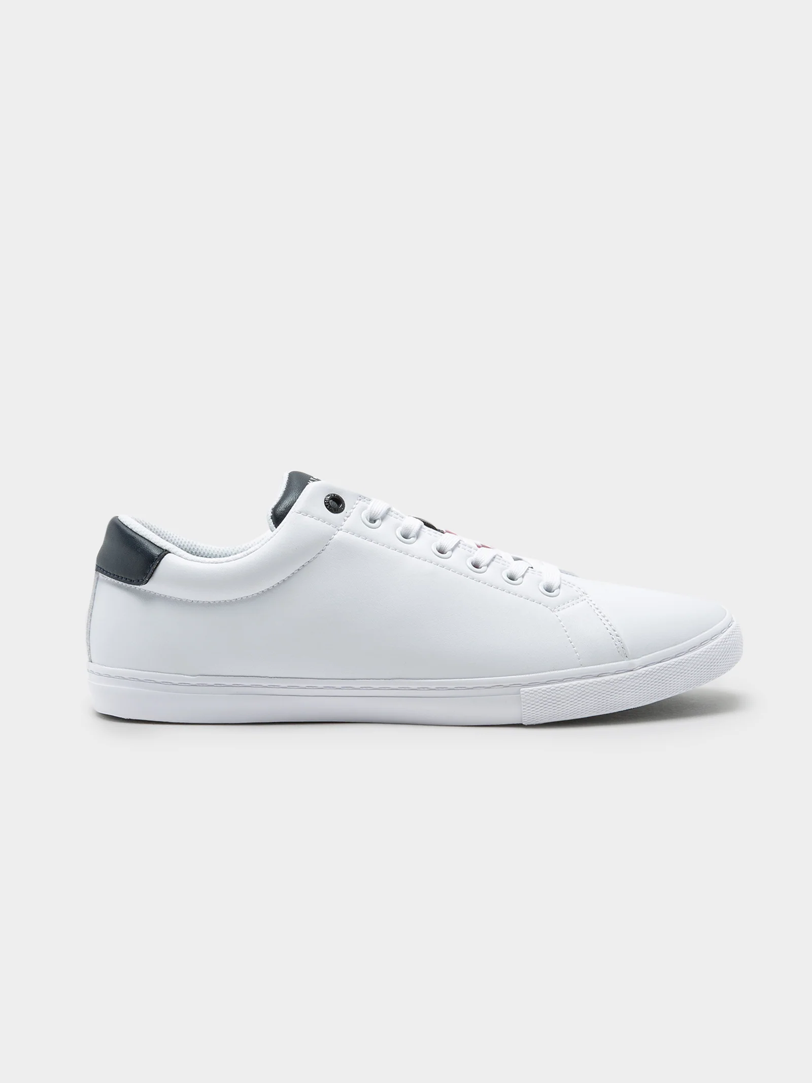 Mens Stripe Tongue Sneakers