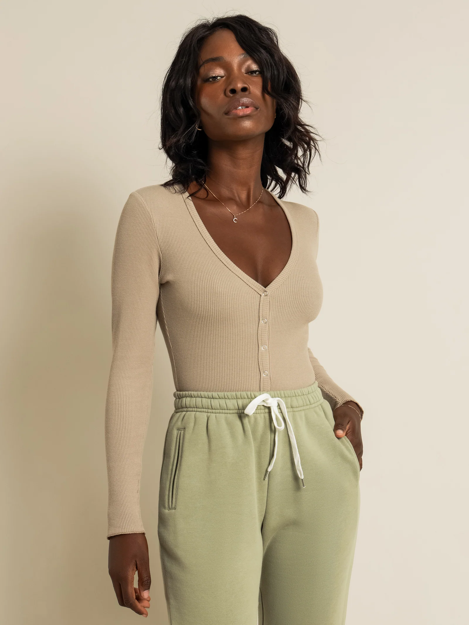 Millie Waffle Bodysuit