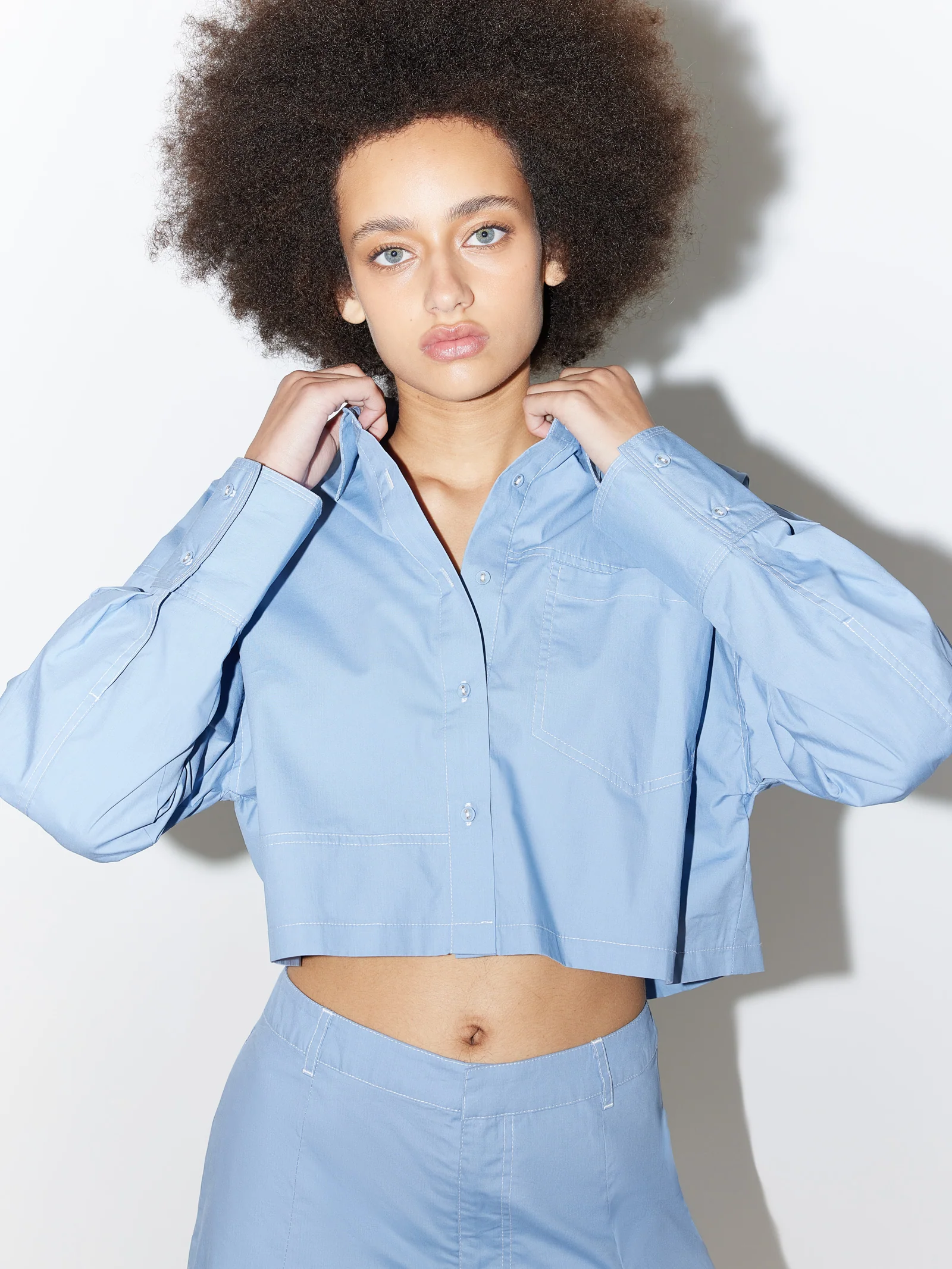Monica Ultra Crop Shirt