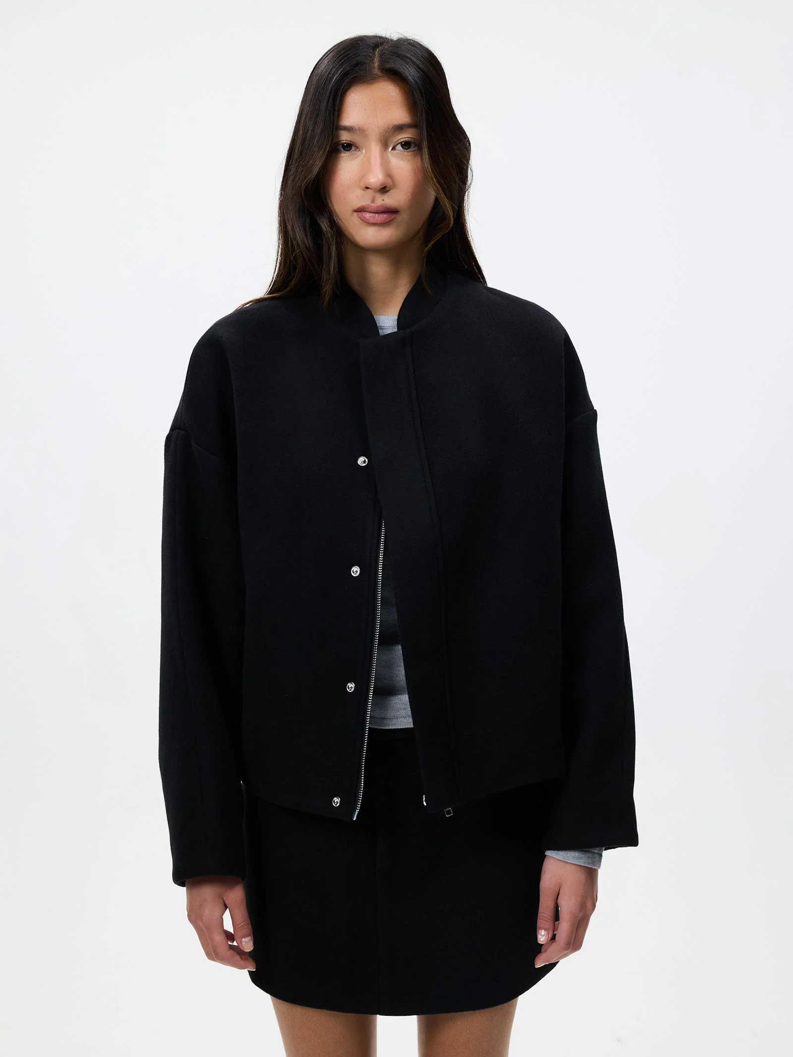 Cocoon Bomber Jacket