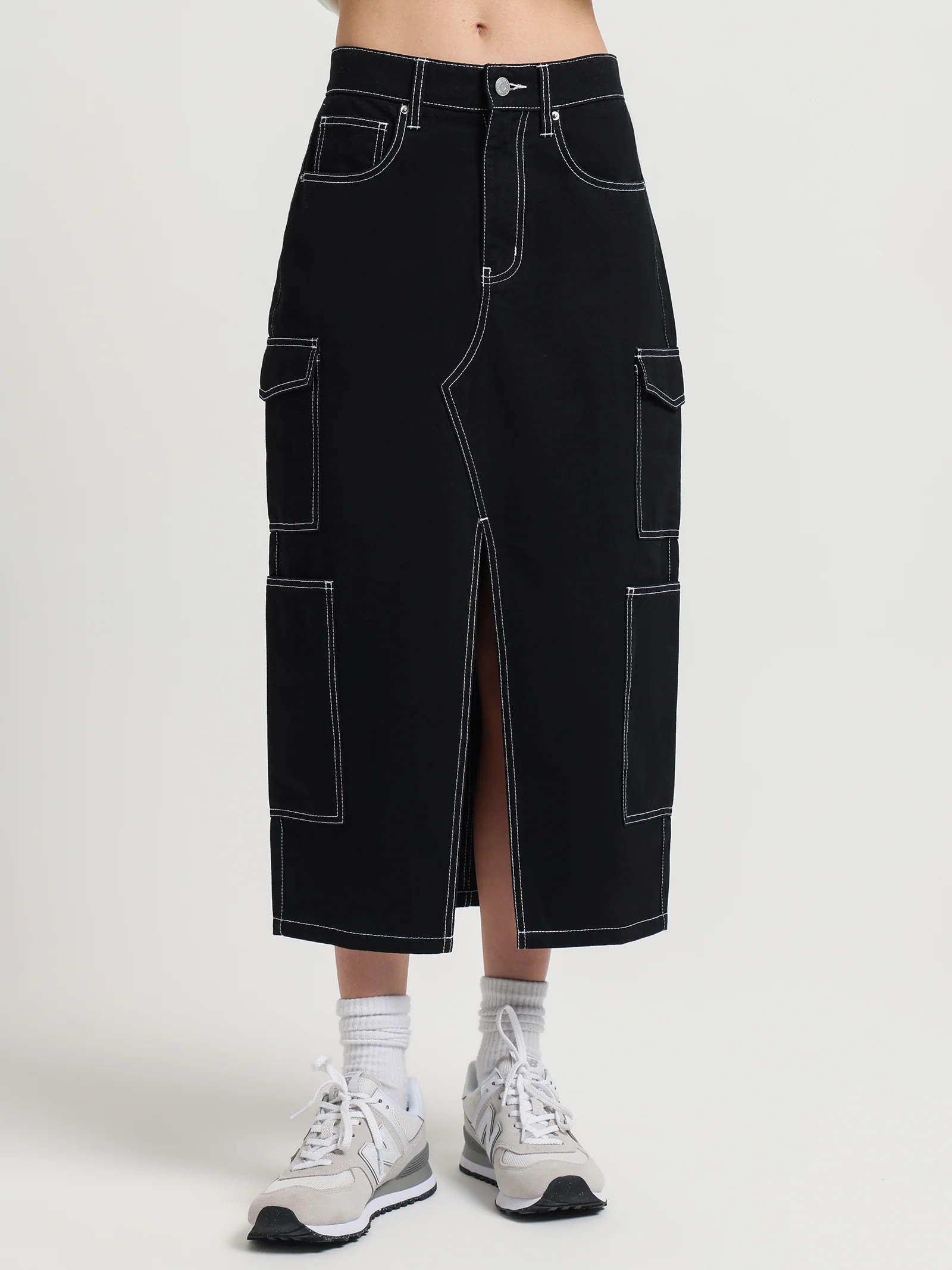 Neptune Denim Skirt