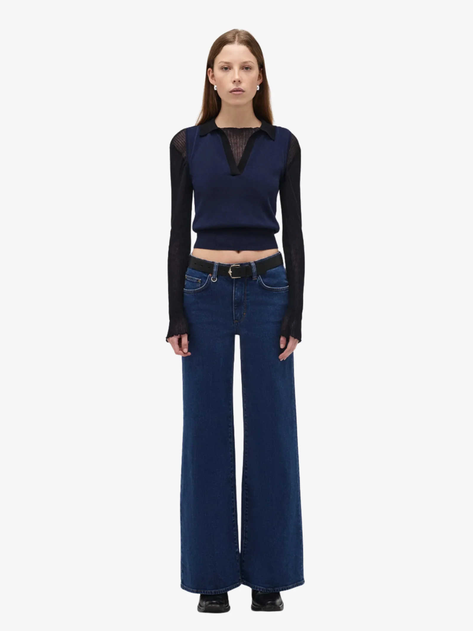 Eva Wide Indigo Muse