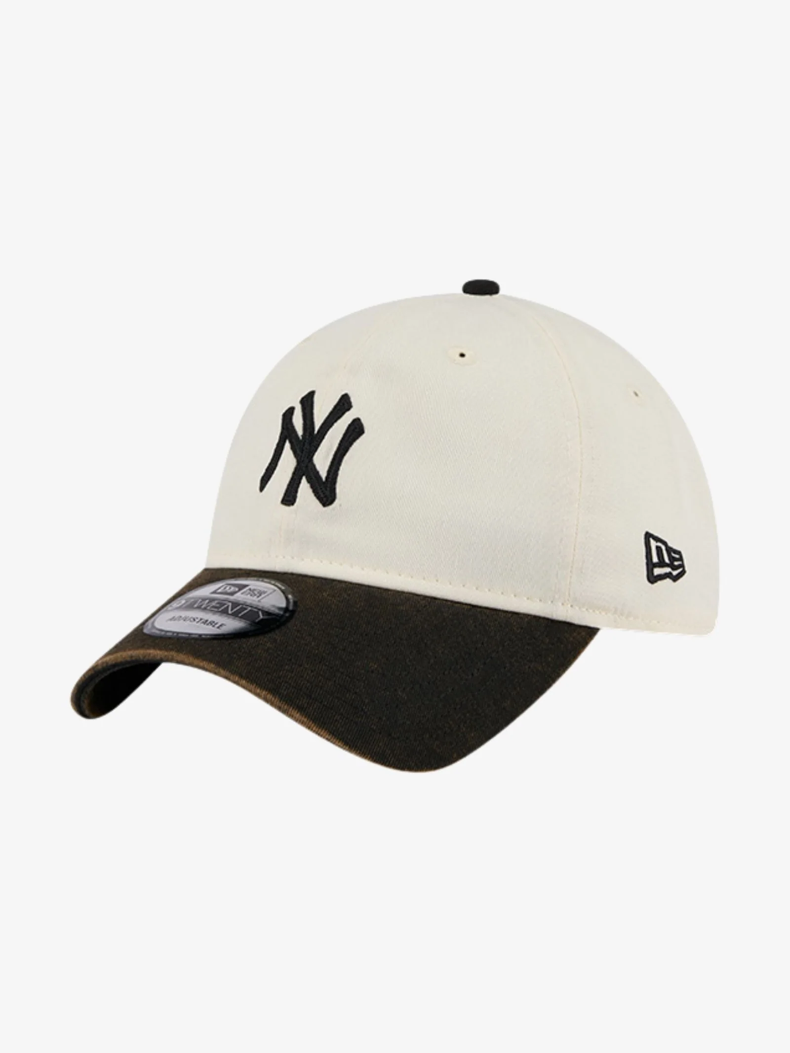 9TWENTY 2Tone Snow Wash NY Yankees Cap
