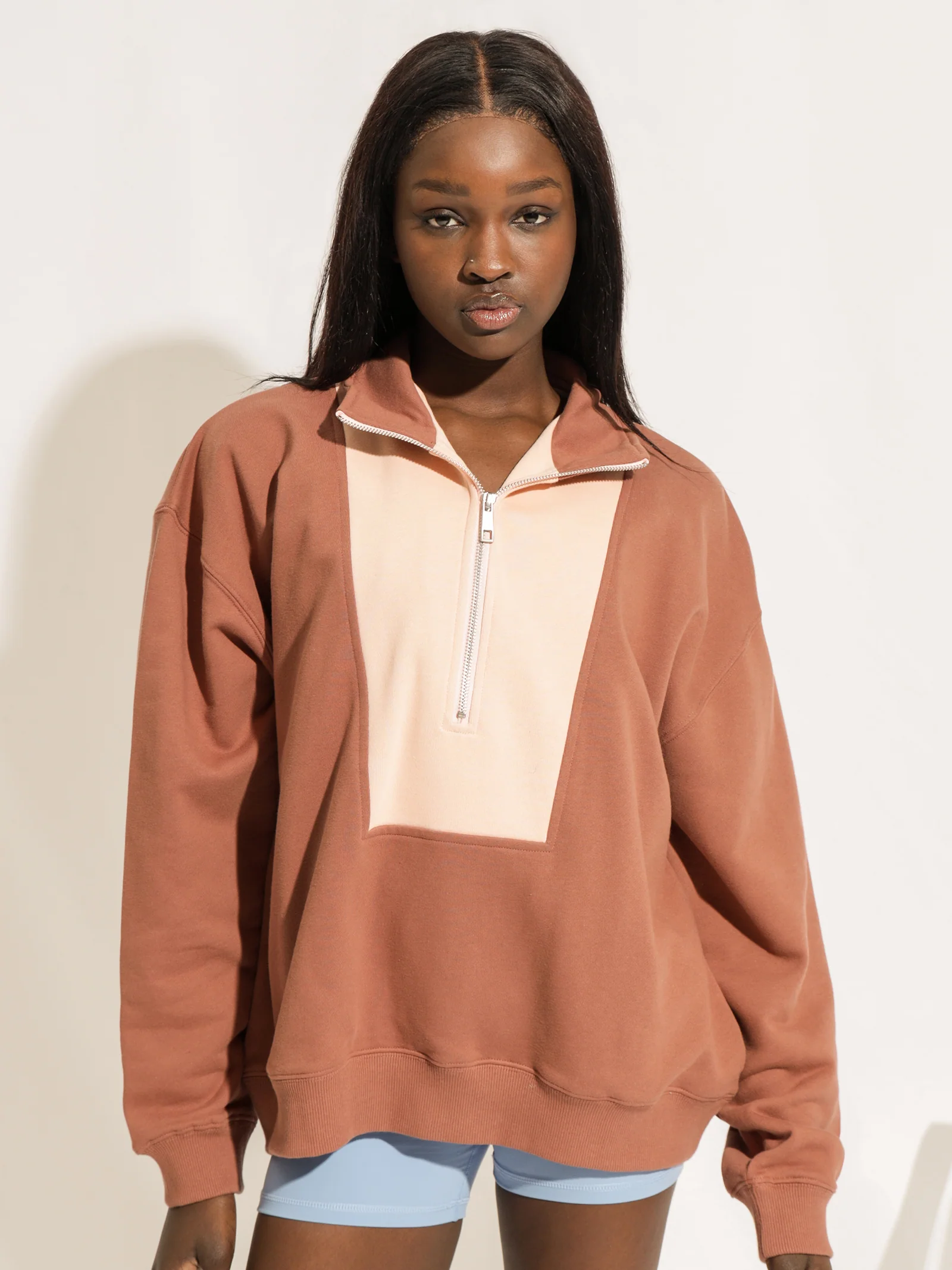 Nude Active Contrast Sweater