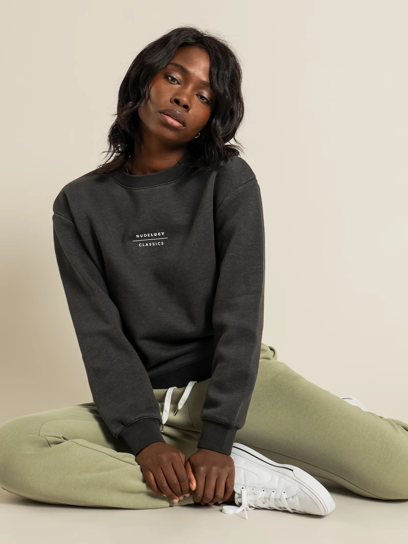 Nude Classics Slogan Sweatshirt