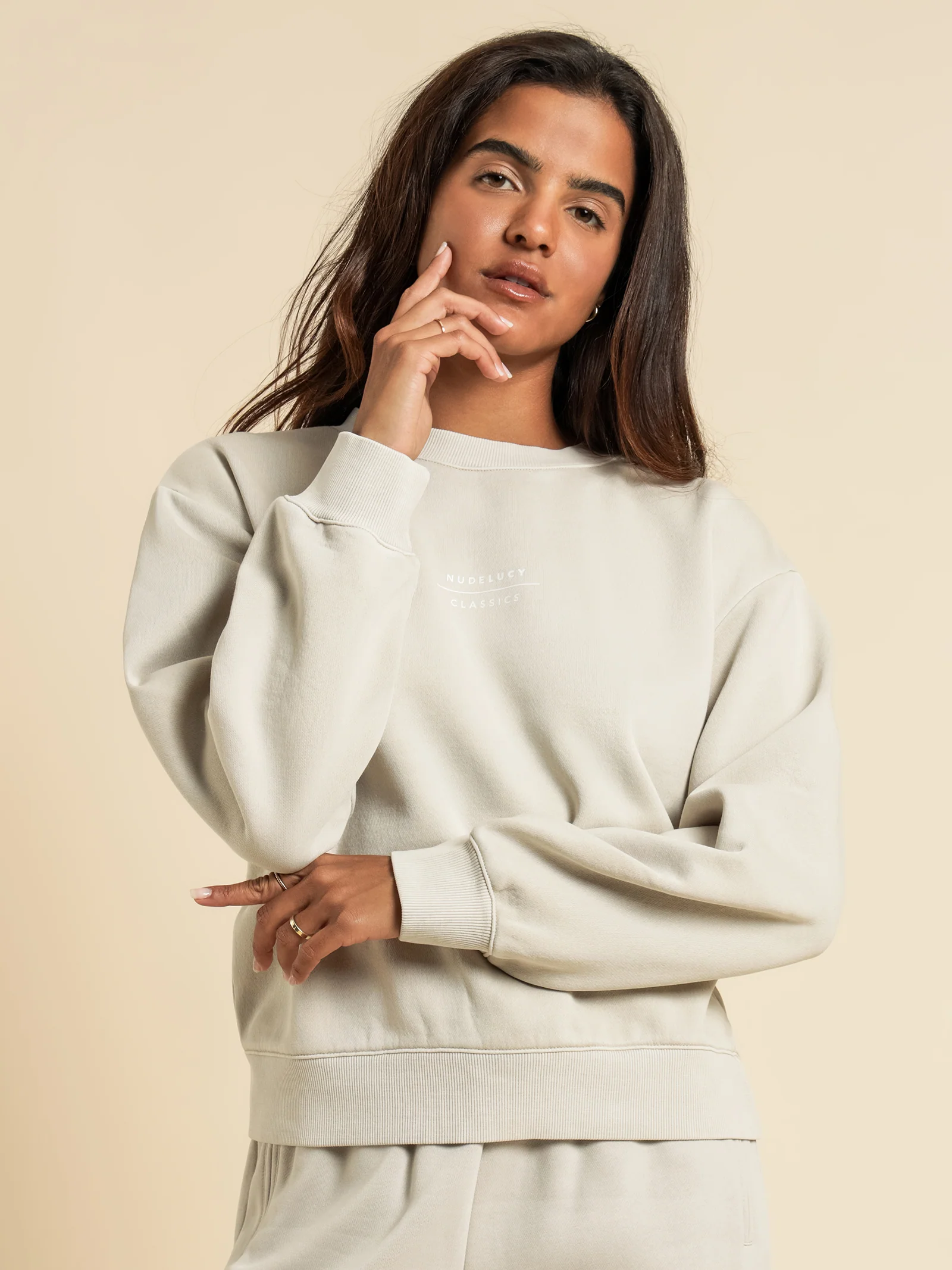 Nude Classics Slogan Sweatshirt