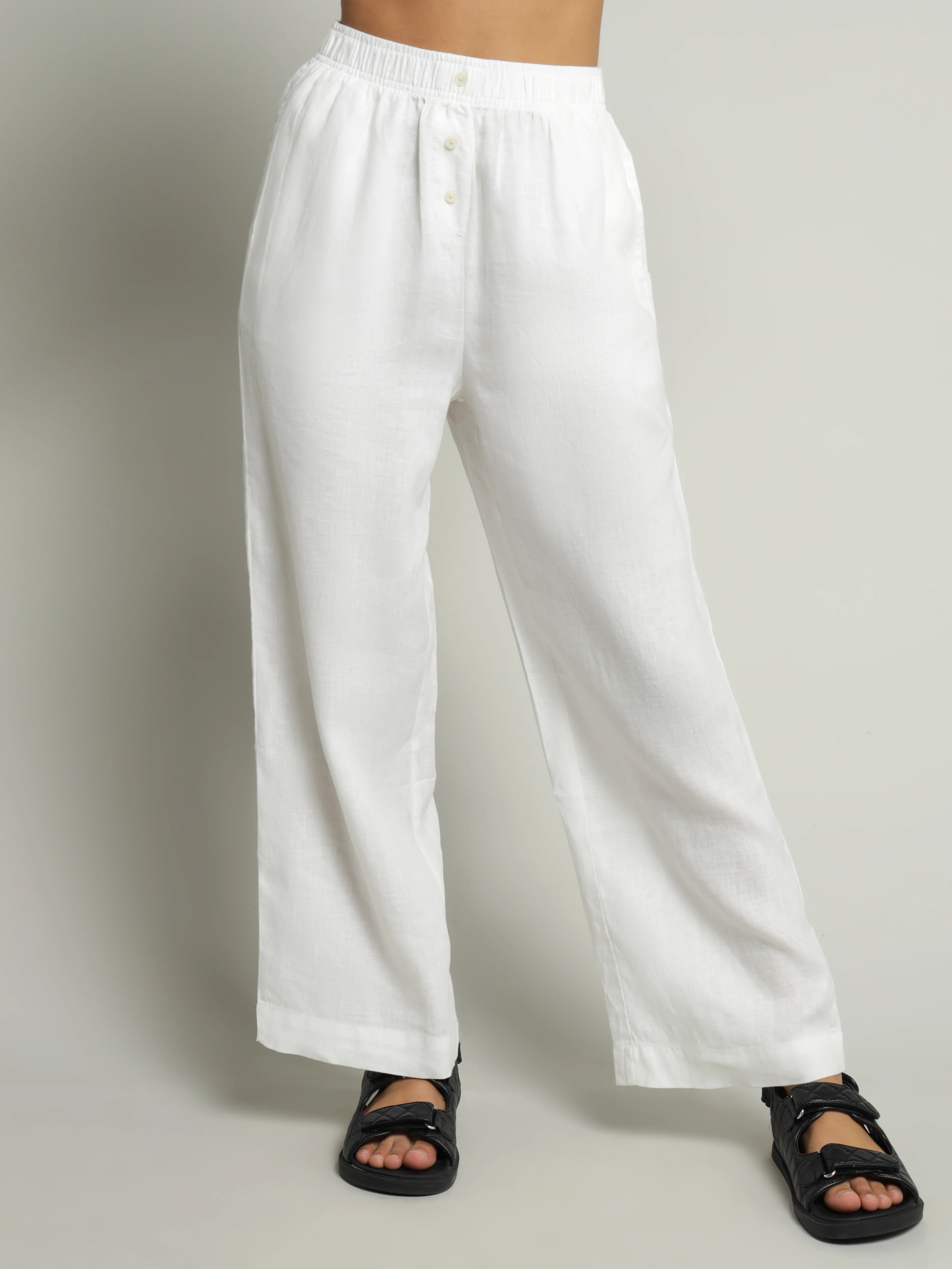 Nude Lounge Linen Pants