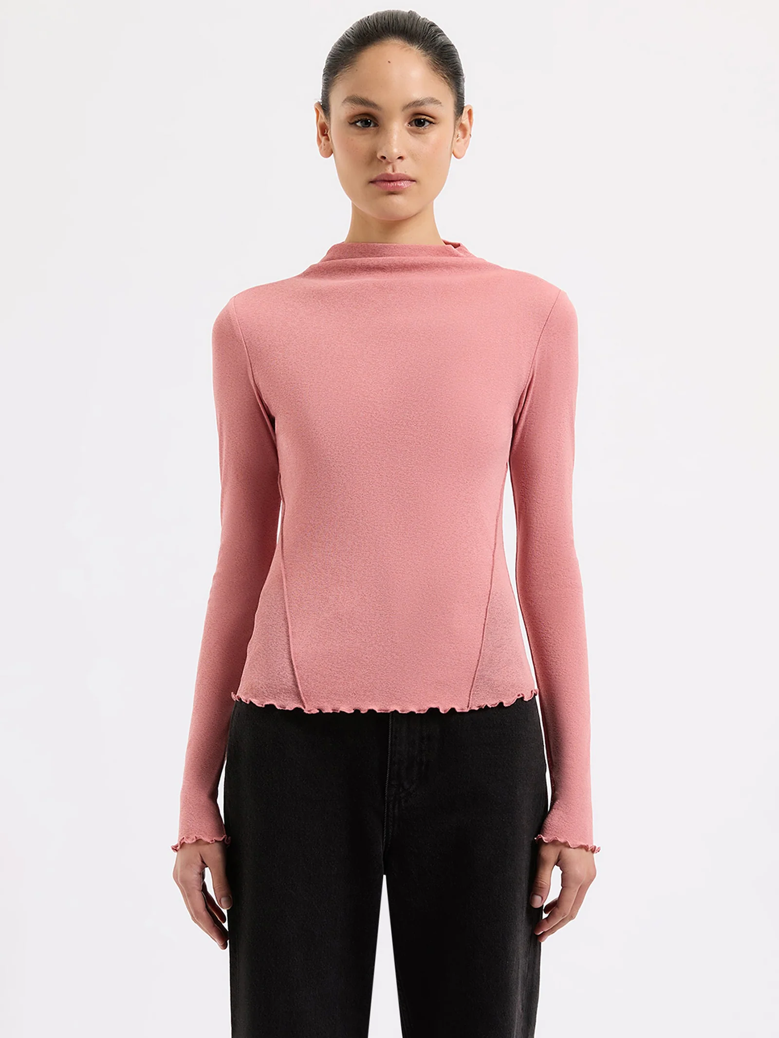 Alton Mesh LS Top