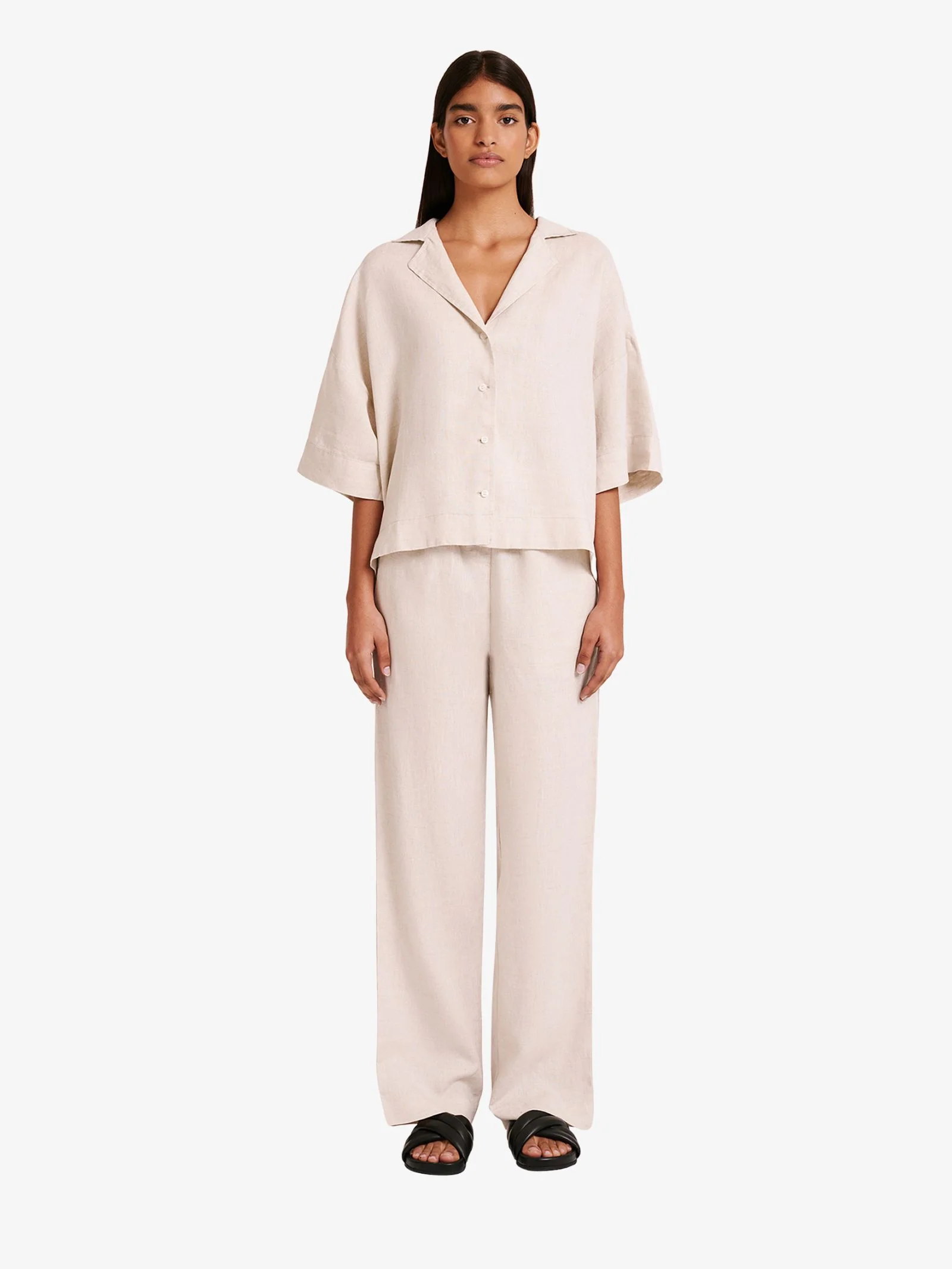 Linen Lounge Shirt
