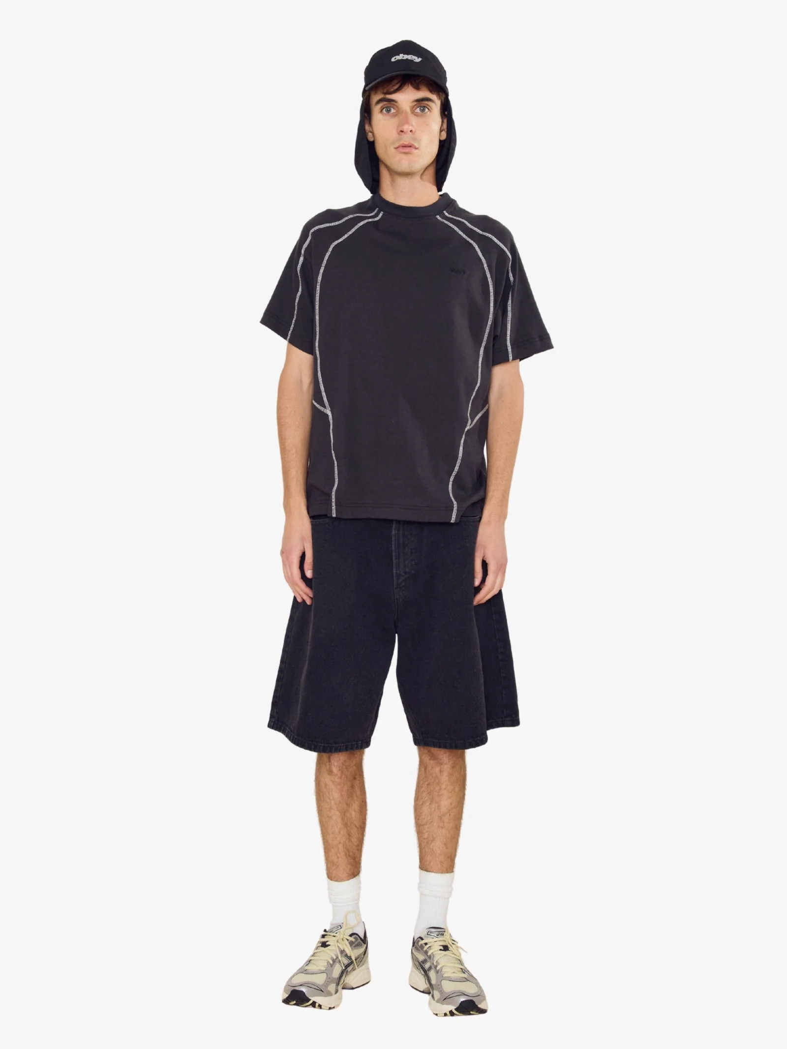 Contrast Stitch Tee - Image 5