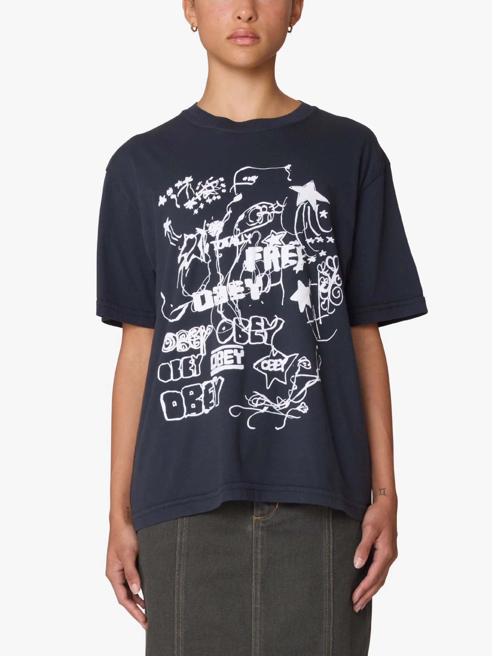 Obey Firework Type Tee