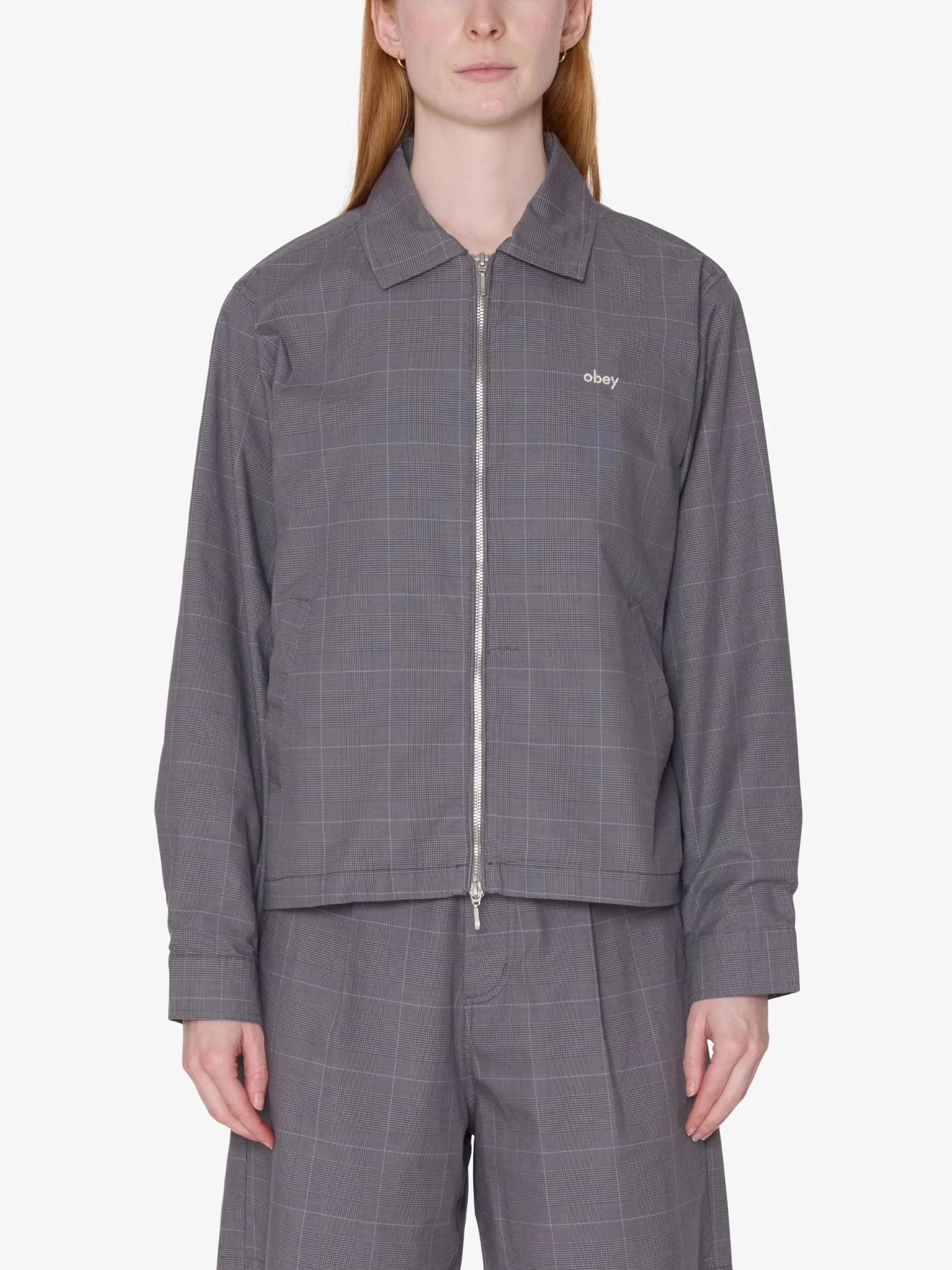 Olivia Plaid Jacket