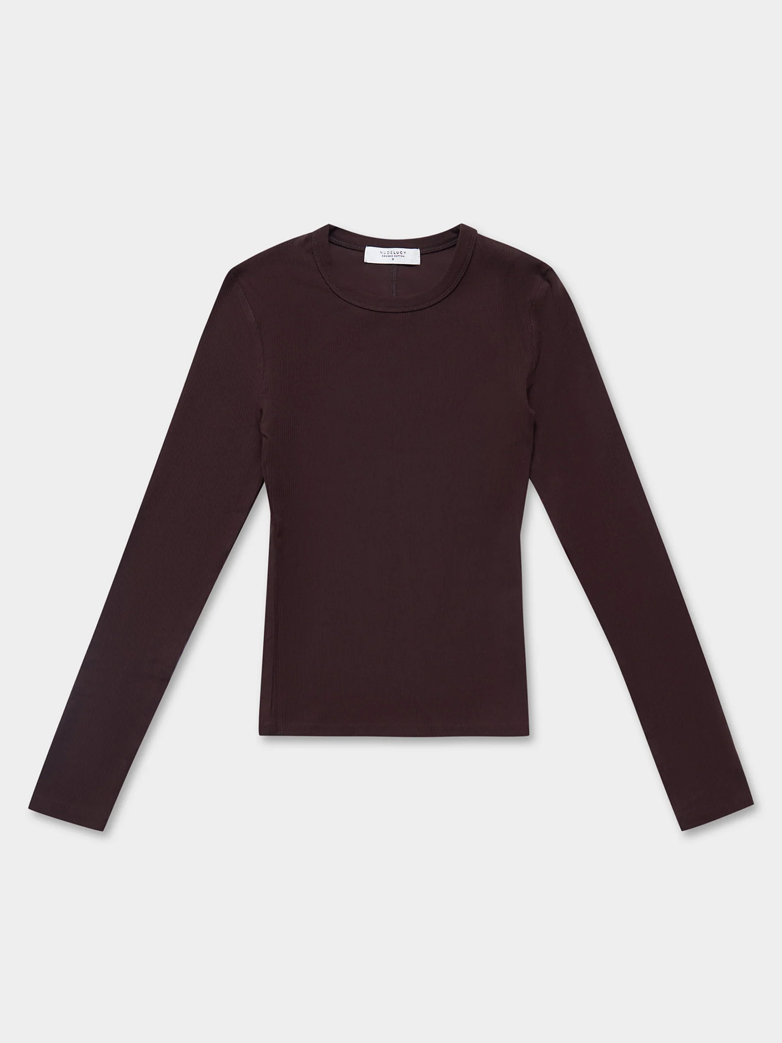 Organic Rib Long Sleeve T-Shirt