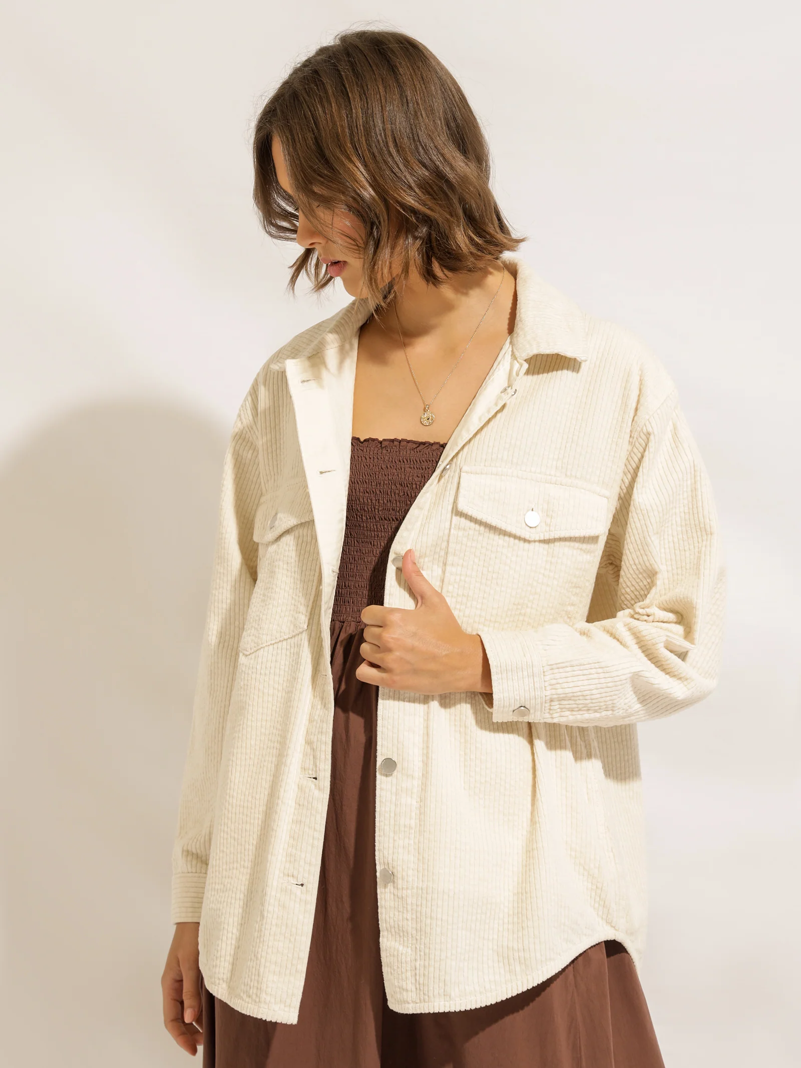 Paige Corduroy Shacket