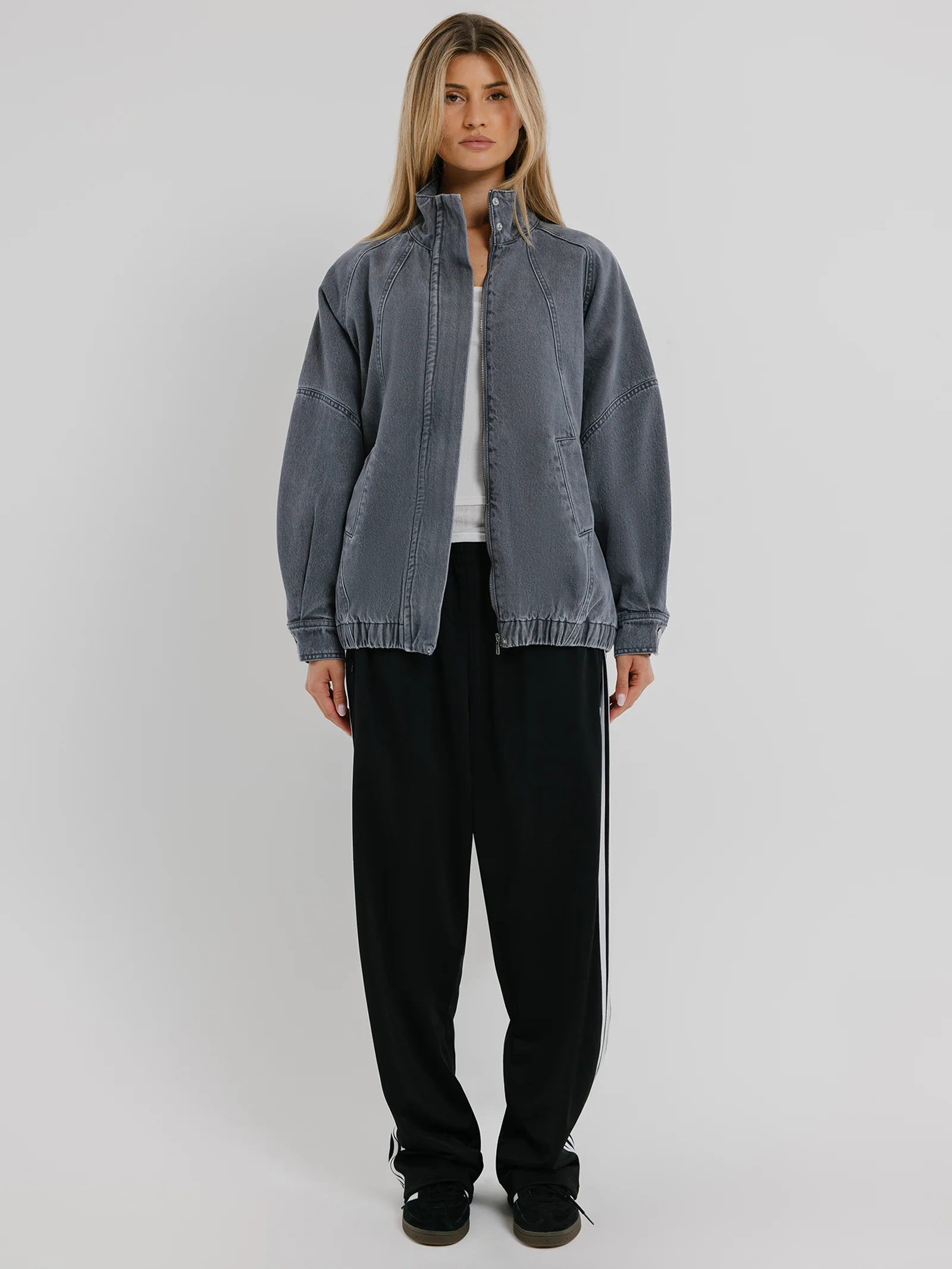 Phoebe Longline Bomber Jacket