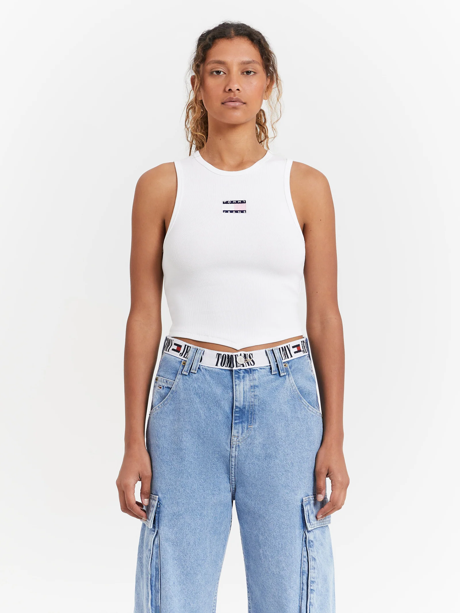 Pop Badge Handkerchief Top
