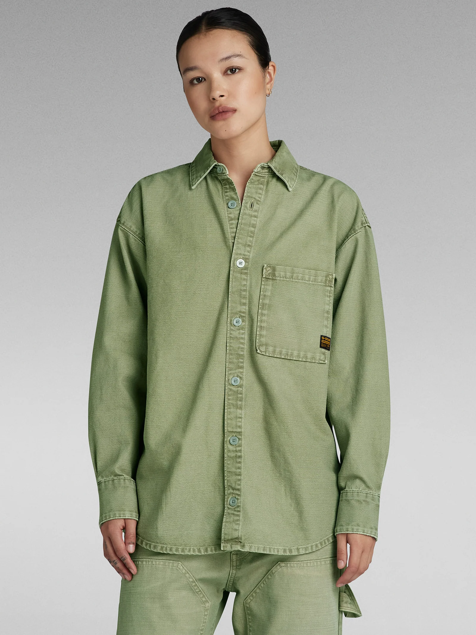 Relaxed Denim Overshirt